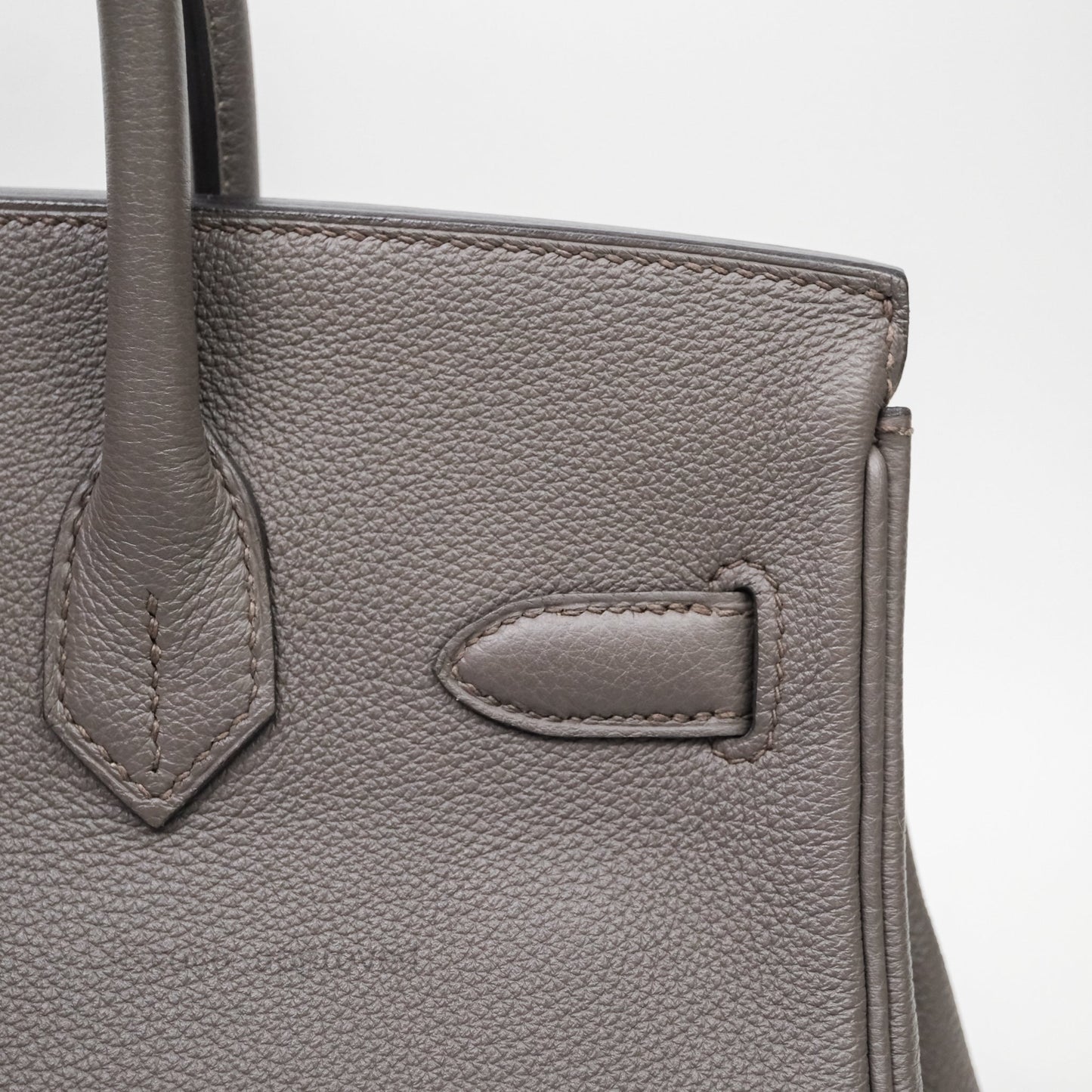 Hermès Birkin 30 Gris Asphalte Togo Gold Hardware