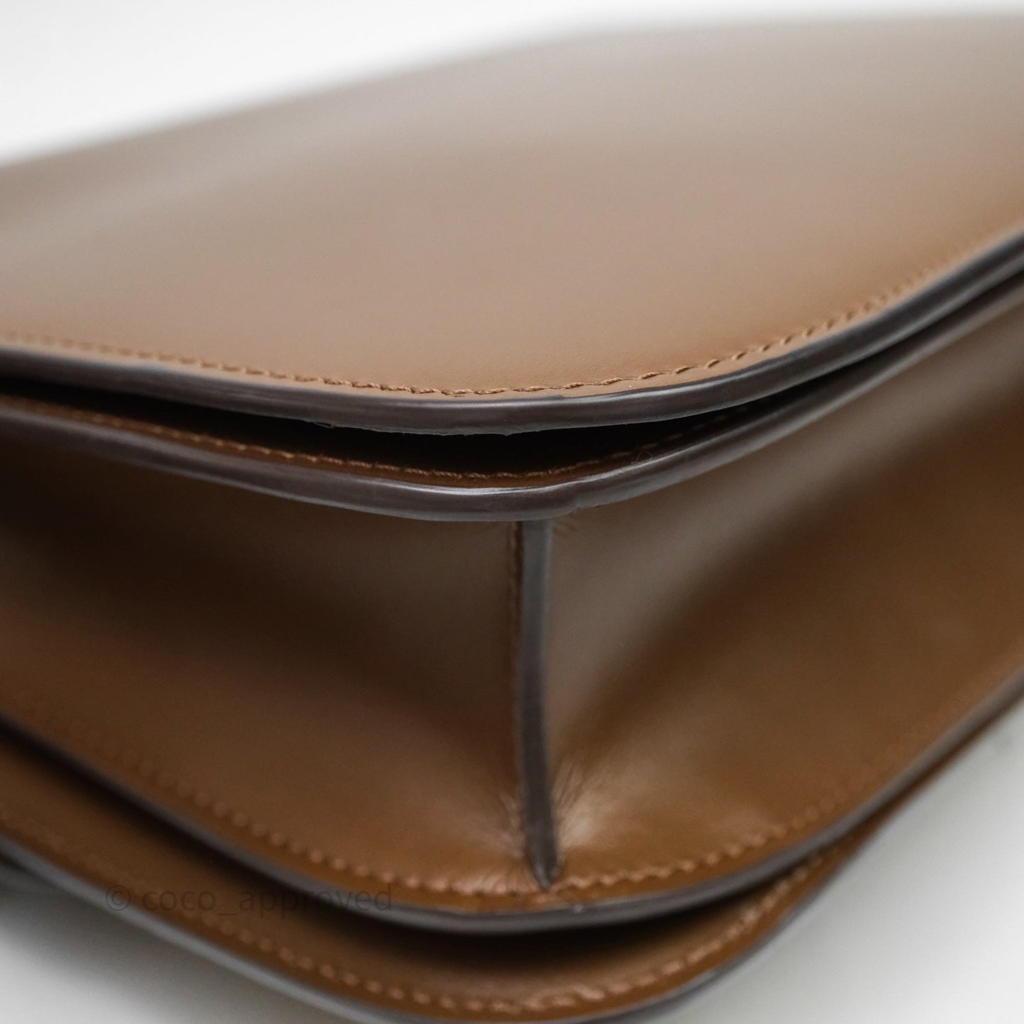 Celine Medium Classic Box Flap Caramel Calfskin