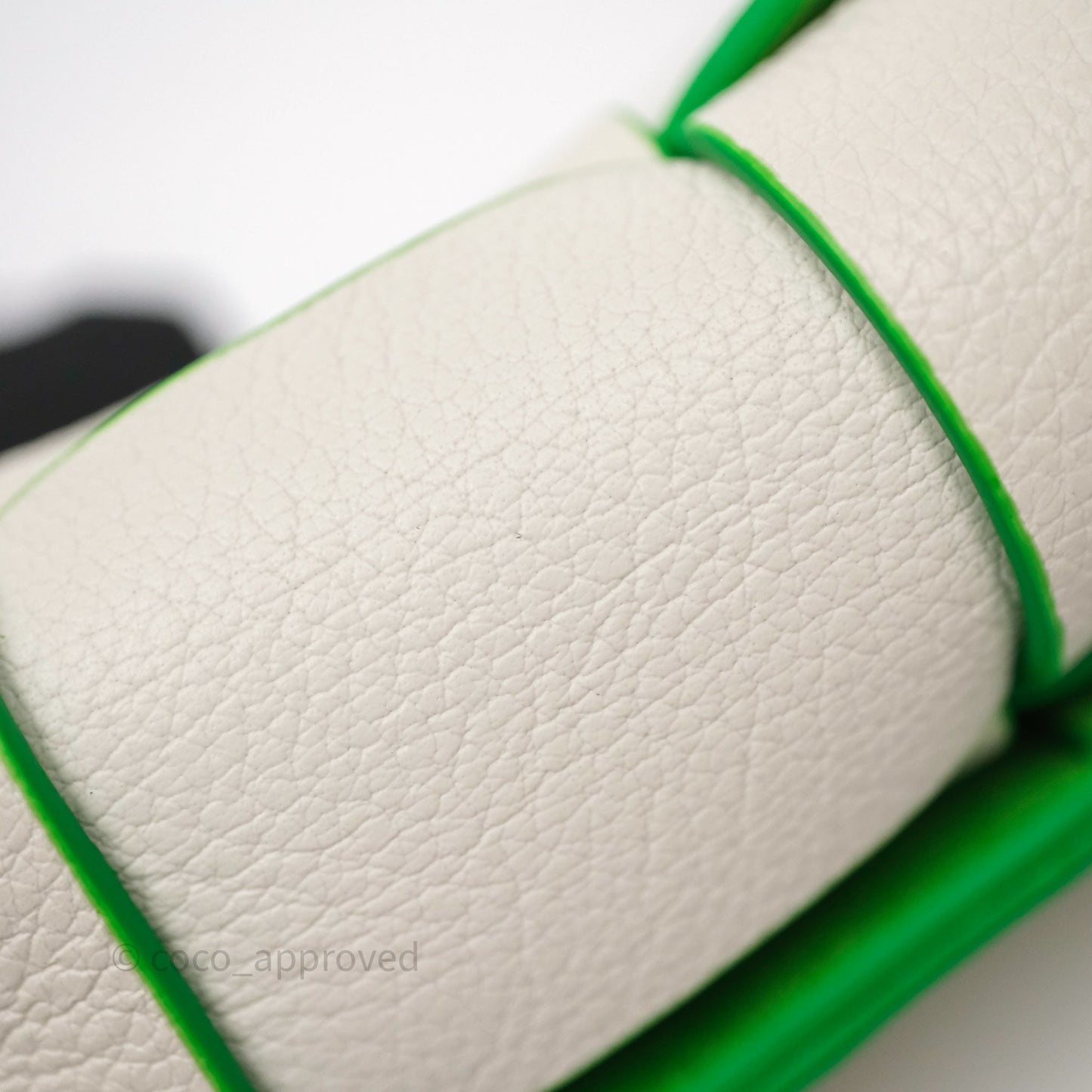 Bottega Veneta Cassette Mini Bag White/ Parakeet