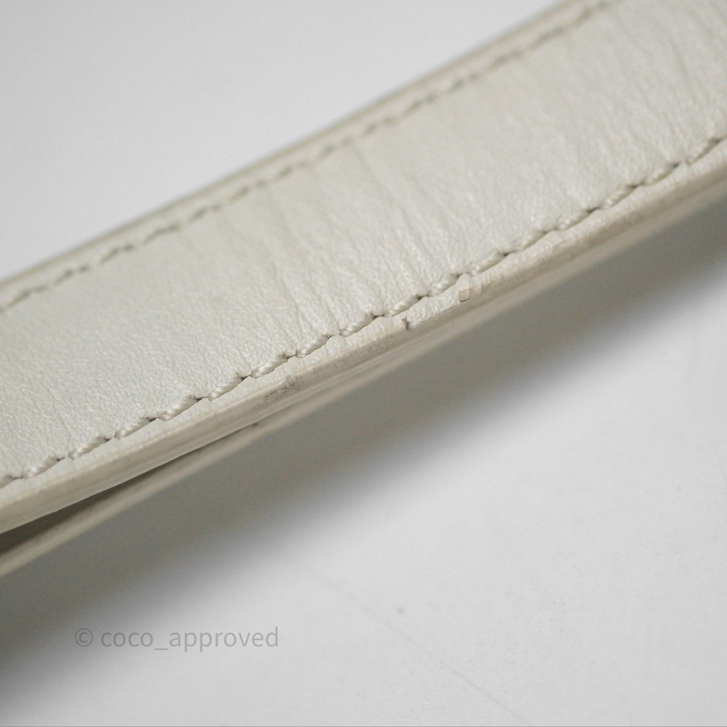 Christian Dior Bobby East-West Bag Calfskin White
