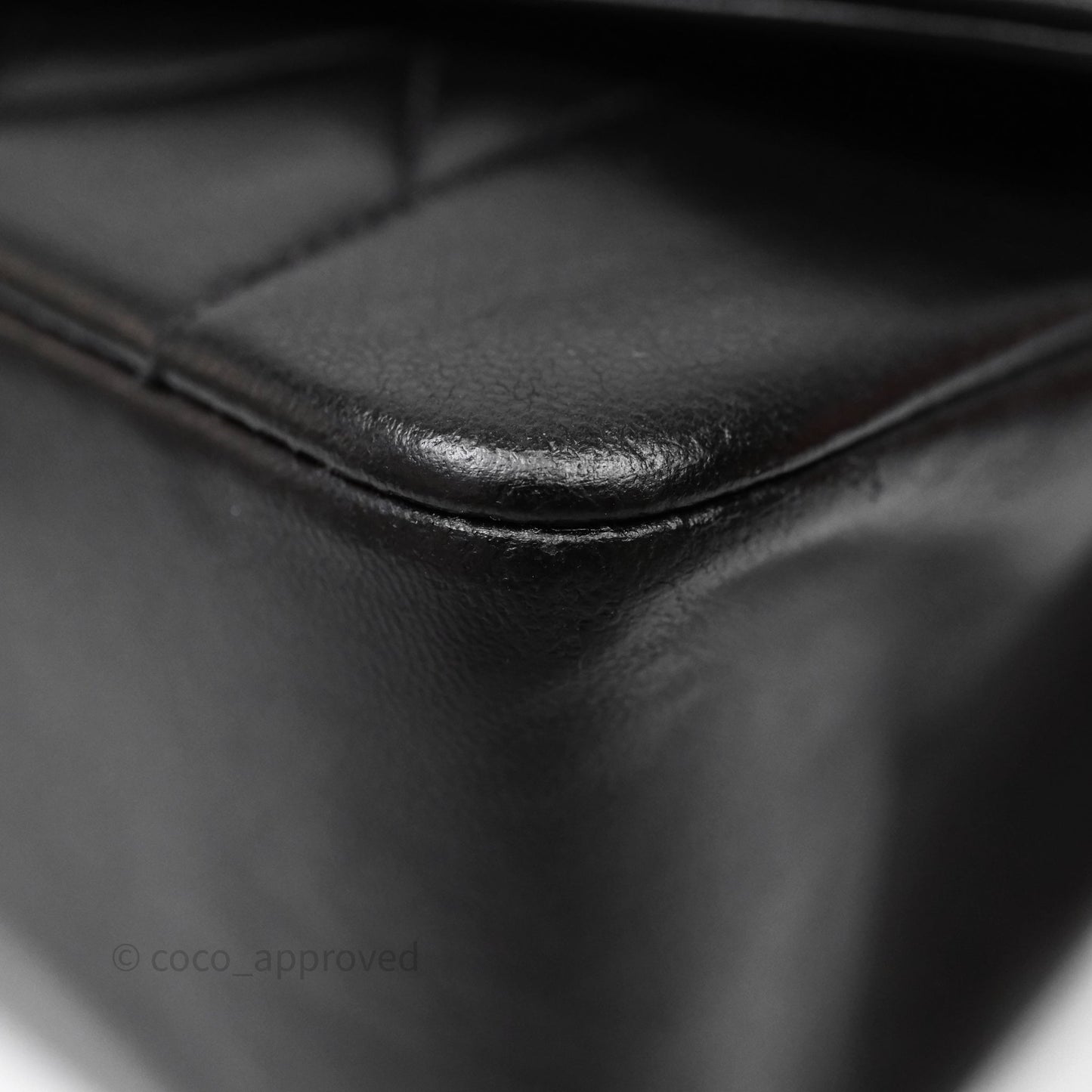 Chanel Vintage Medium Classic Diana Flap Bag Black Lambskin 24K Gold Hardware