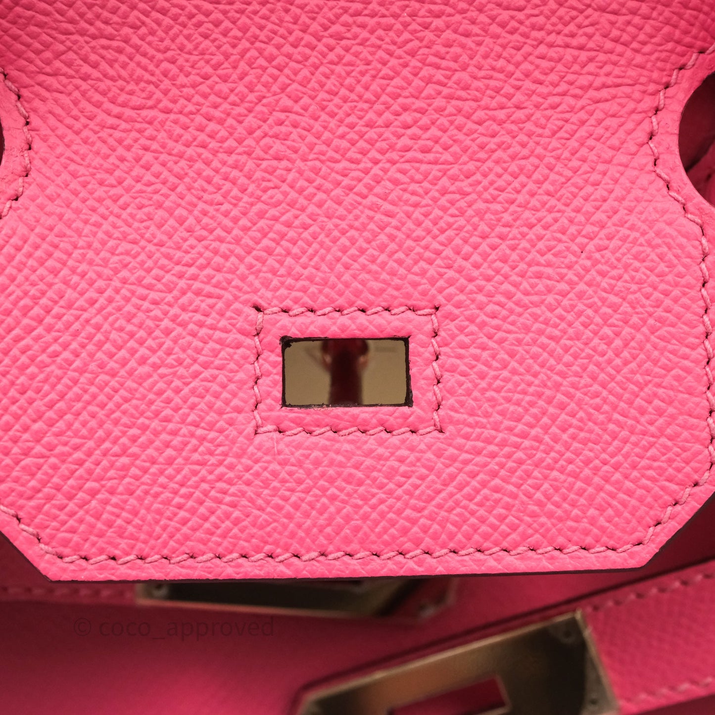 Hermès Birkin 30 Special Order Rose Azalée Permabrass Gold Hardware