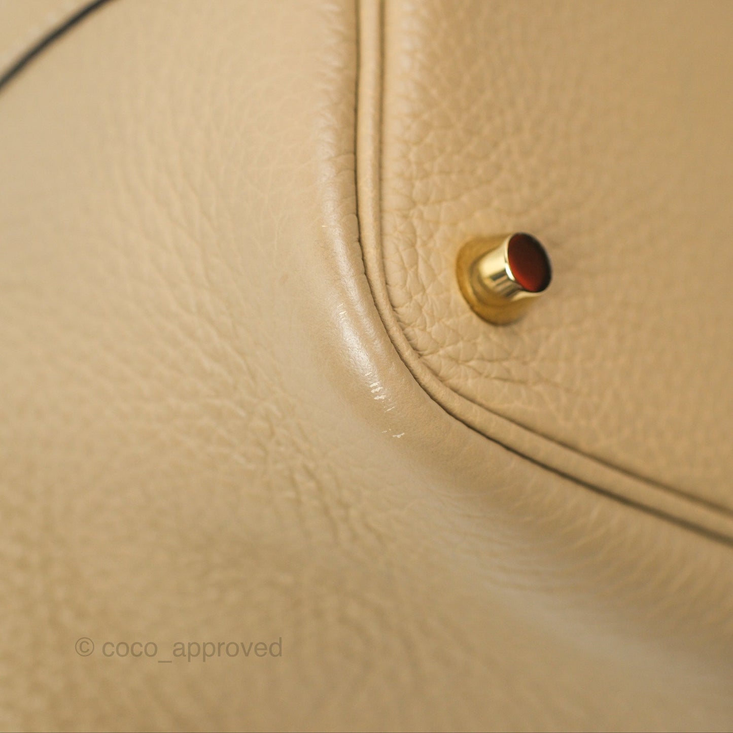 Hermès Picotin 18 Trench Clemence Gold Hardware