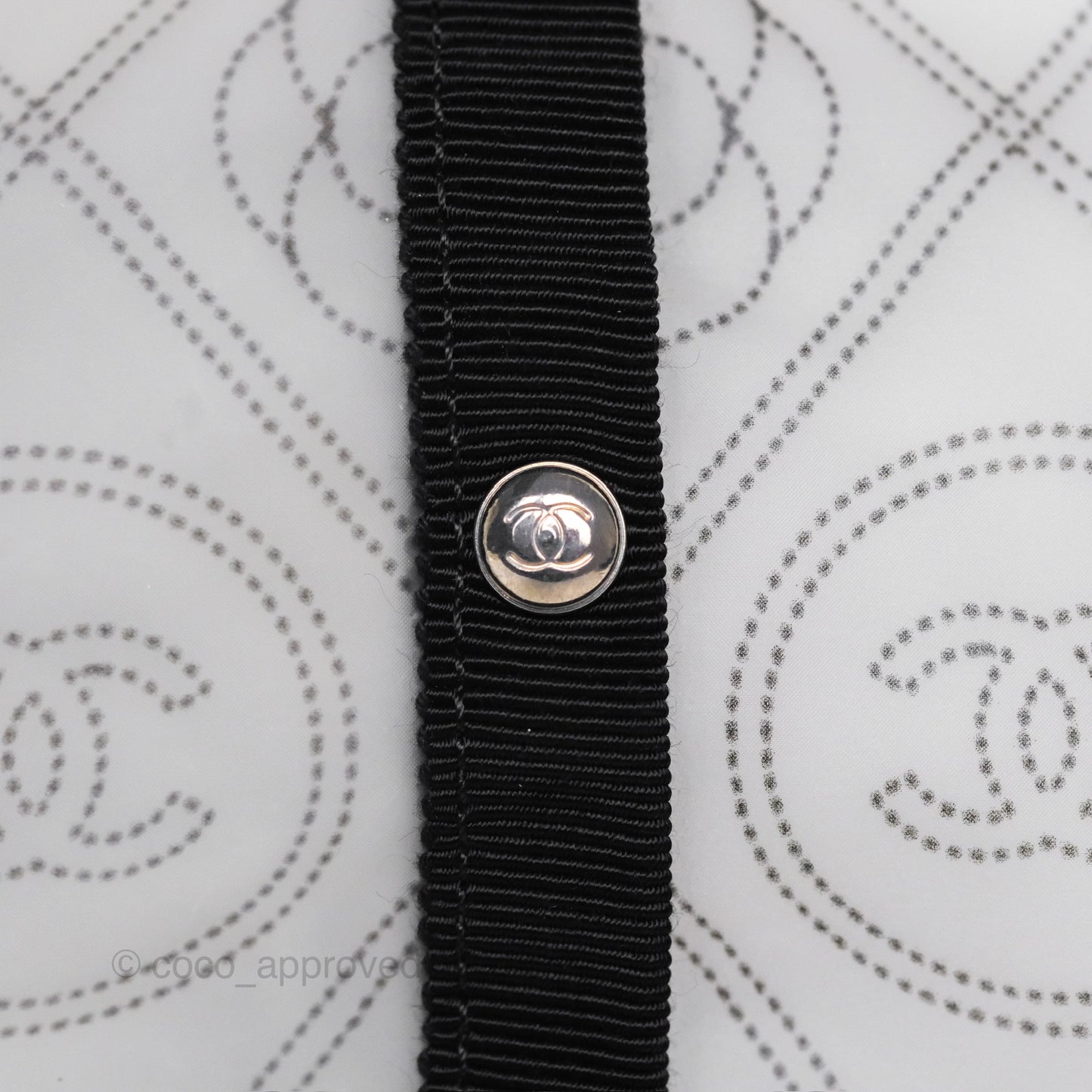 Chanel Handbag Raincoat PVC Camellia CC Printed
