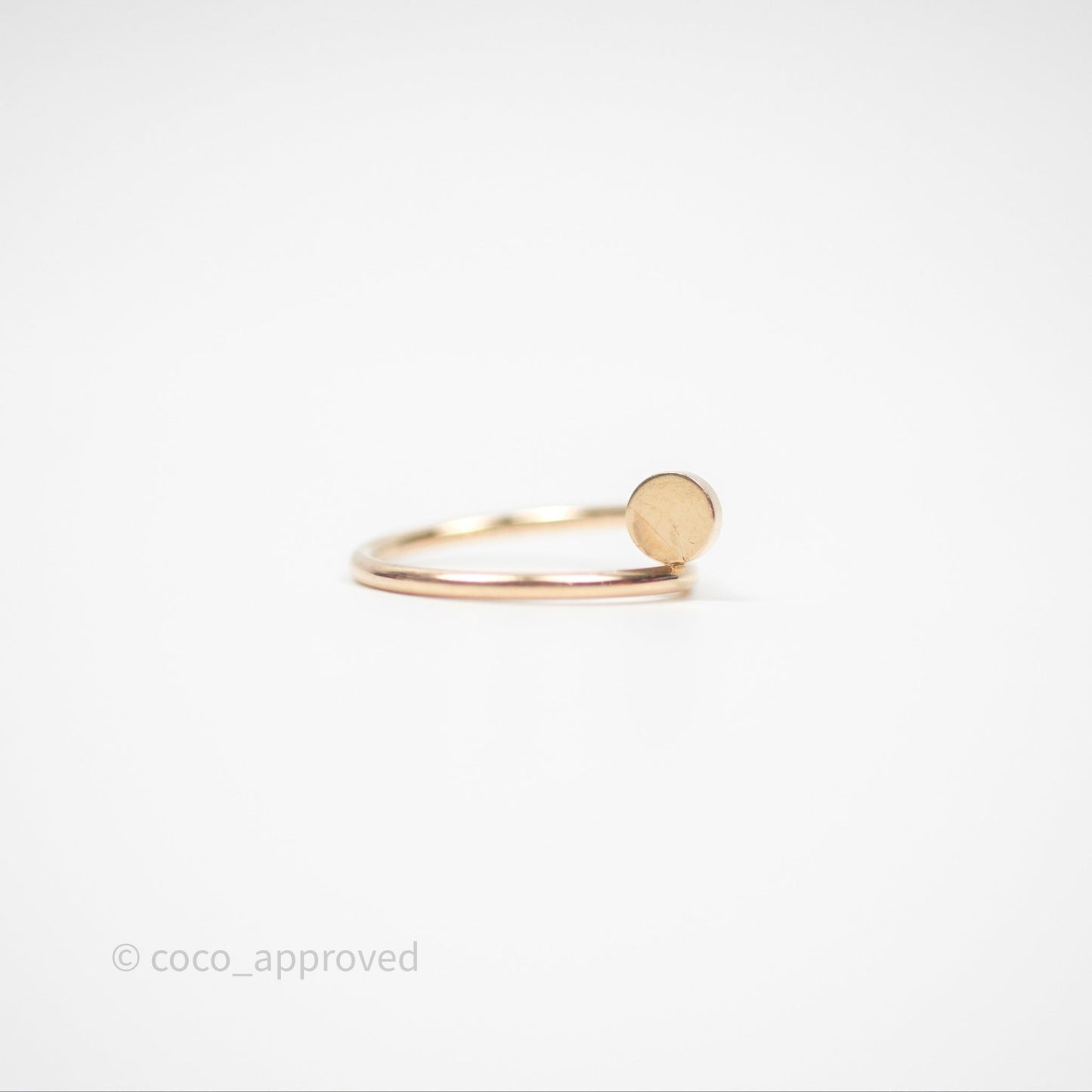 Cartier Juste Un Clou Ring Rose Gold Size 58