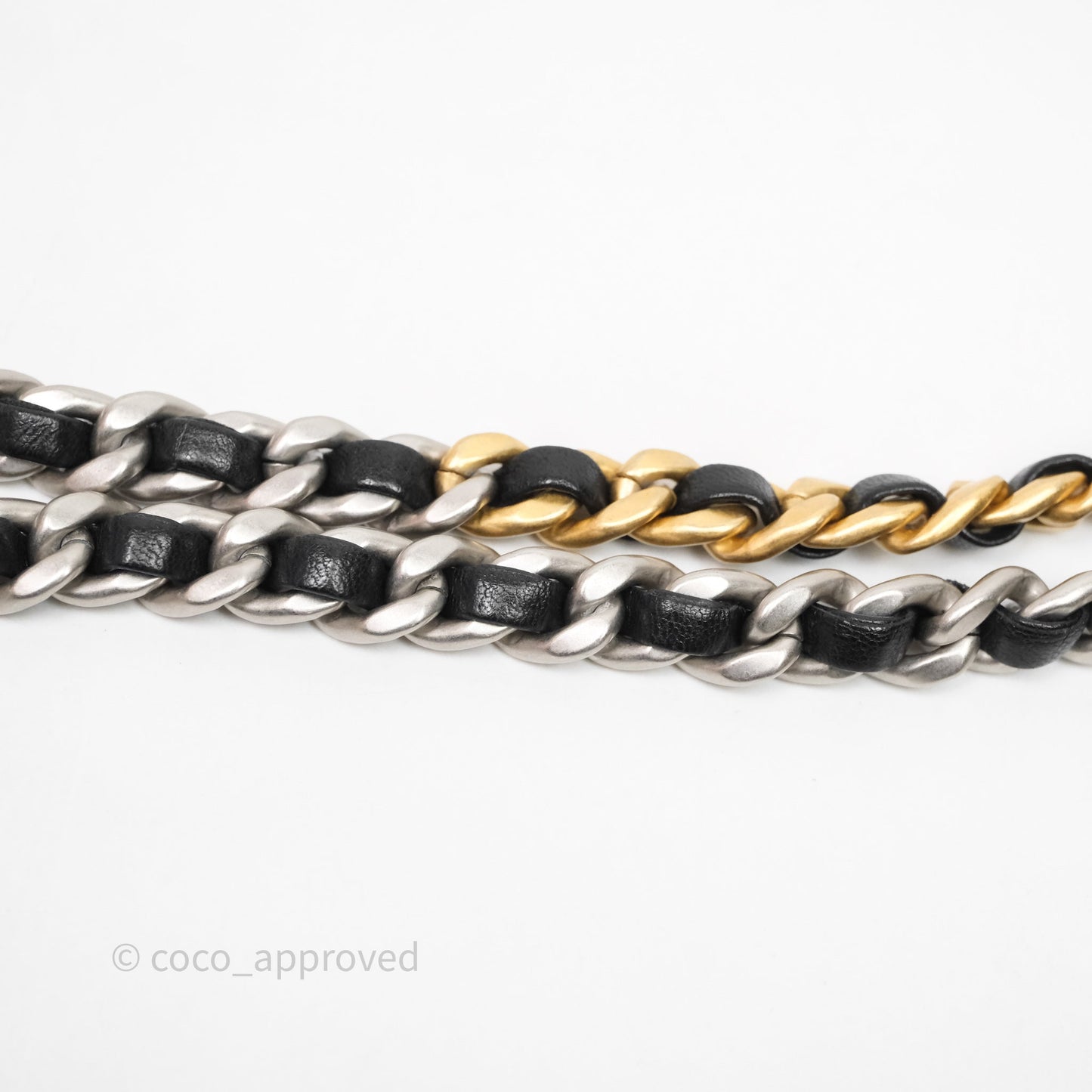 Chanel 19 Wallet on Chain WOC Black Mixed Hardware