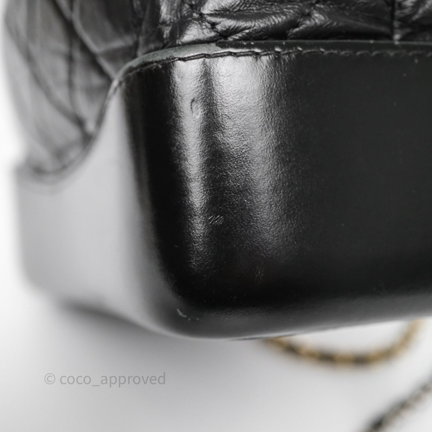 Chanel Small Gabrielle Backpack Black Aged Calfskin
