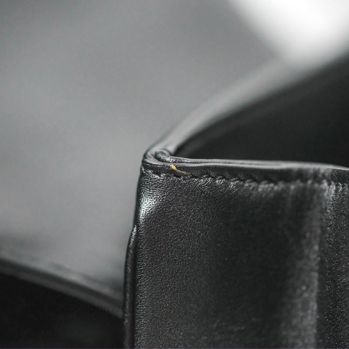 Celine Small 16 Bag Black Satinated Calfskin