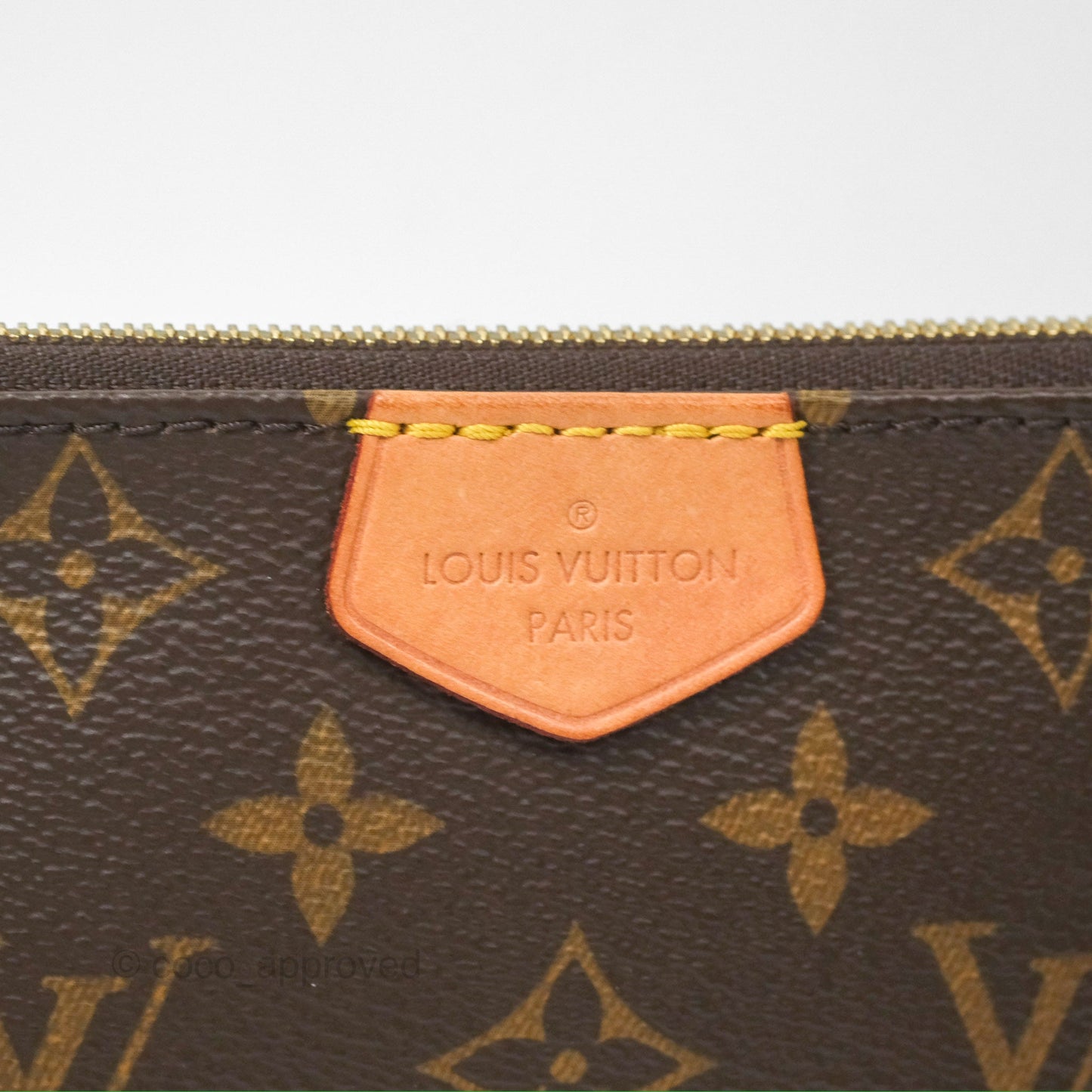 Louis Vuitton Multi Pochette Accessories Monogram Khaki