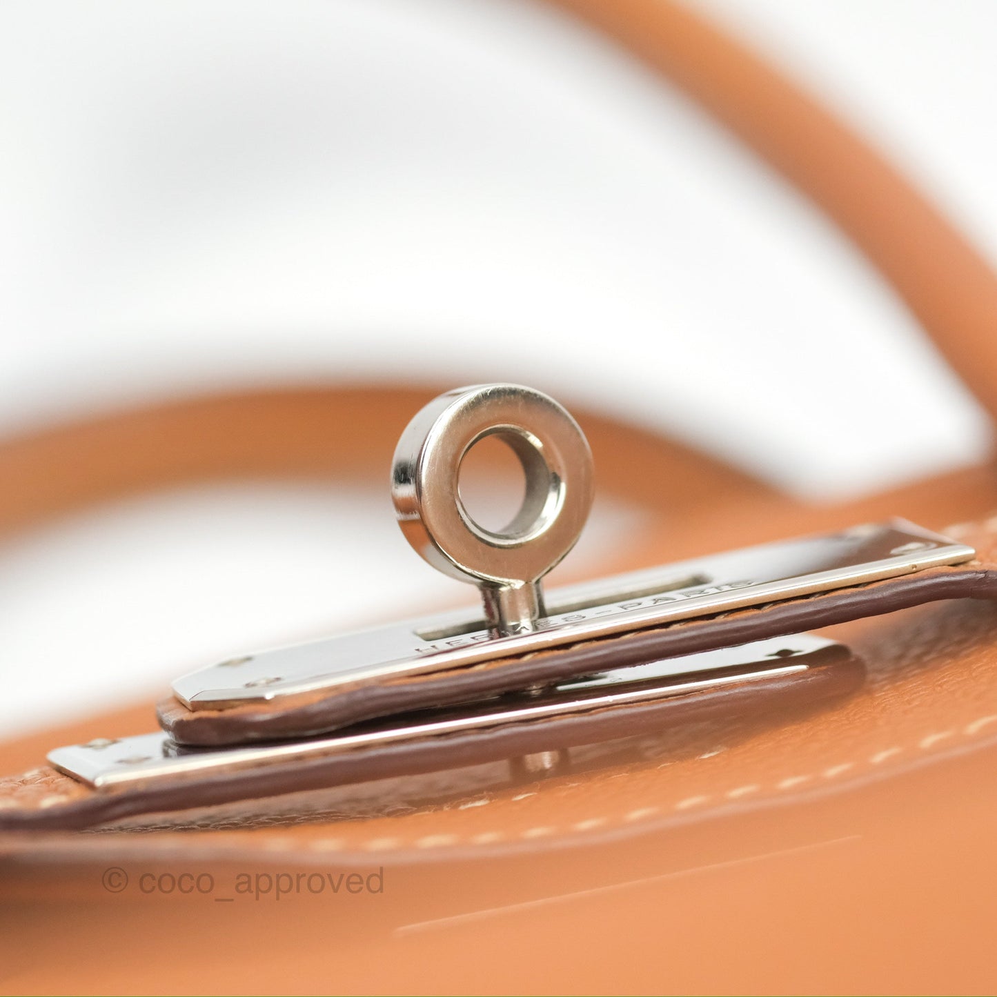 Hermès Birkin 30 Retourne Gold Clemence Palladium Hardware