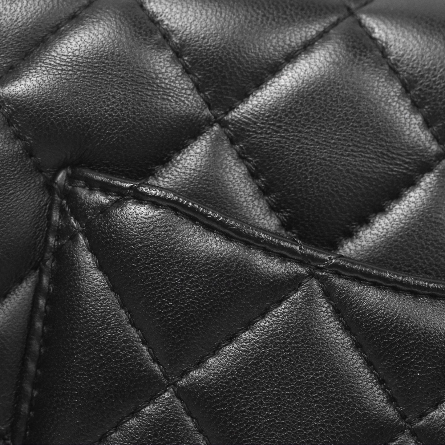 Chanel Small My Precious Flap Black Lambskin Gold Hardware