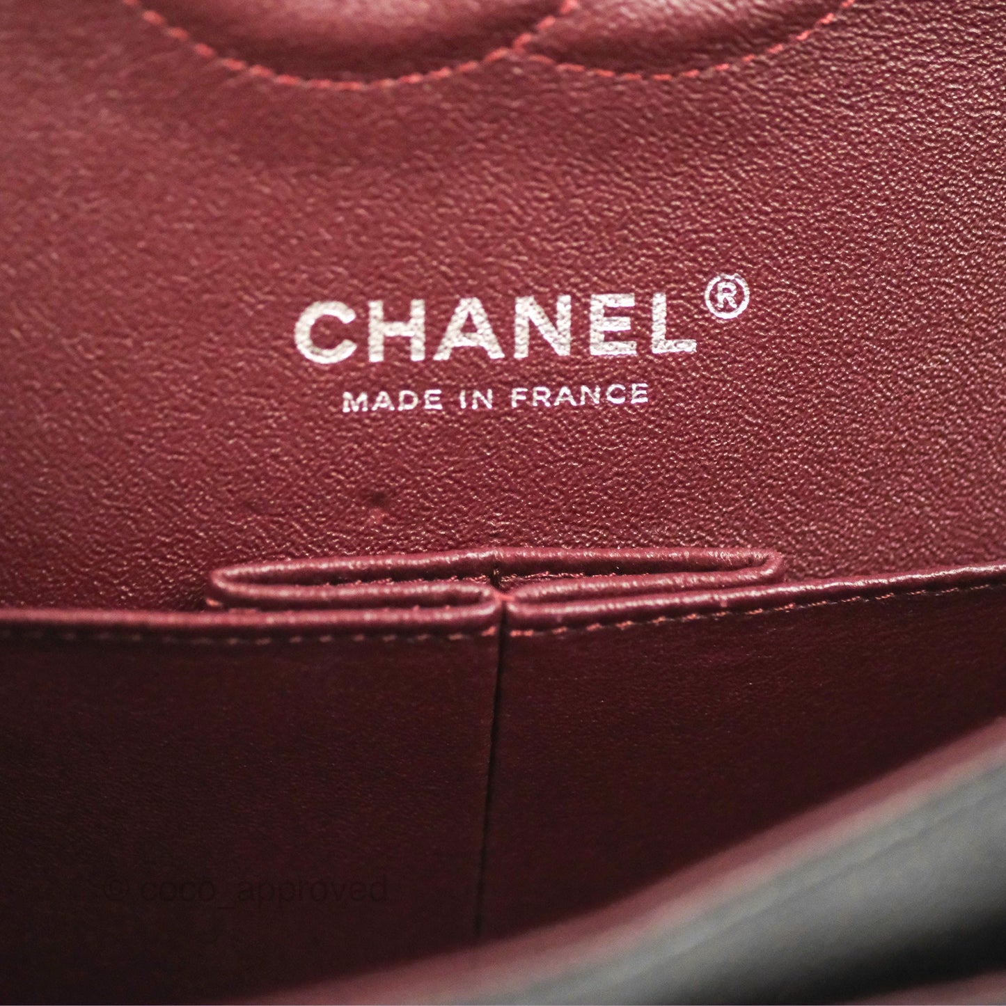 Chanel Classic M/L Medium Flap Quilted Black Caviar Silver Hardware