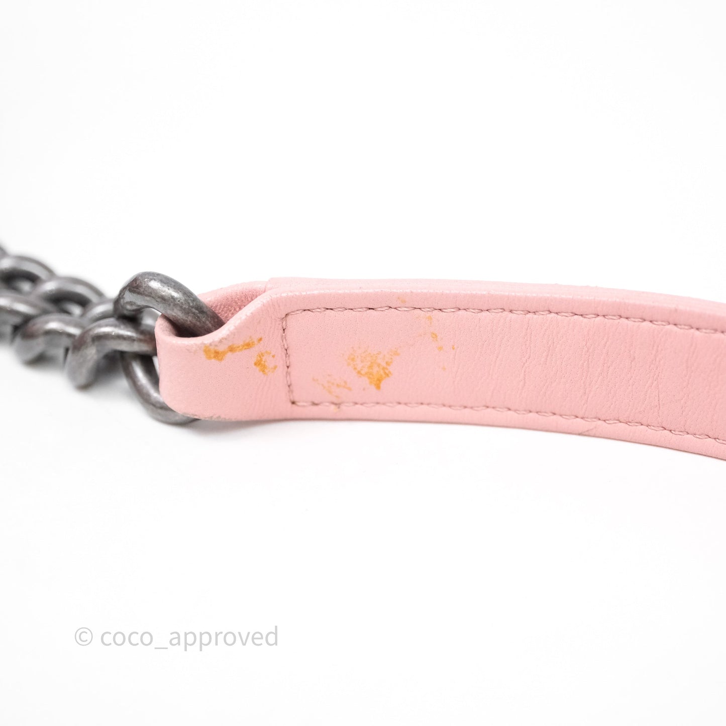 Chanel Quilted Medium Boy Pink Lambskin Ruthenium Hardware