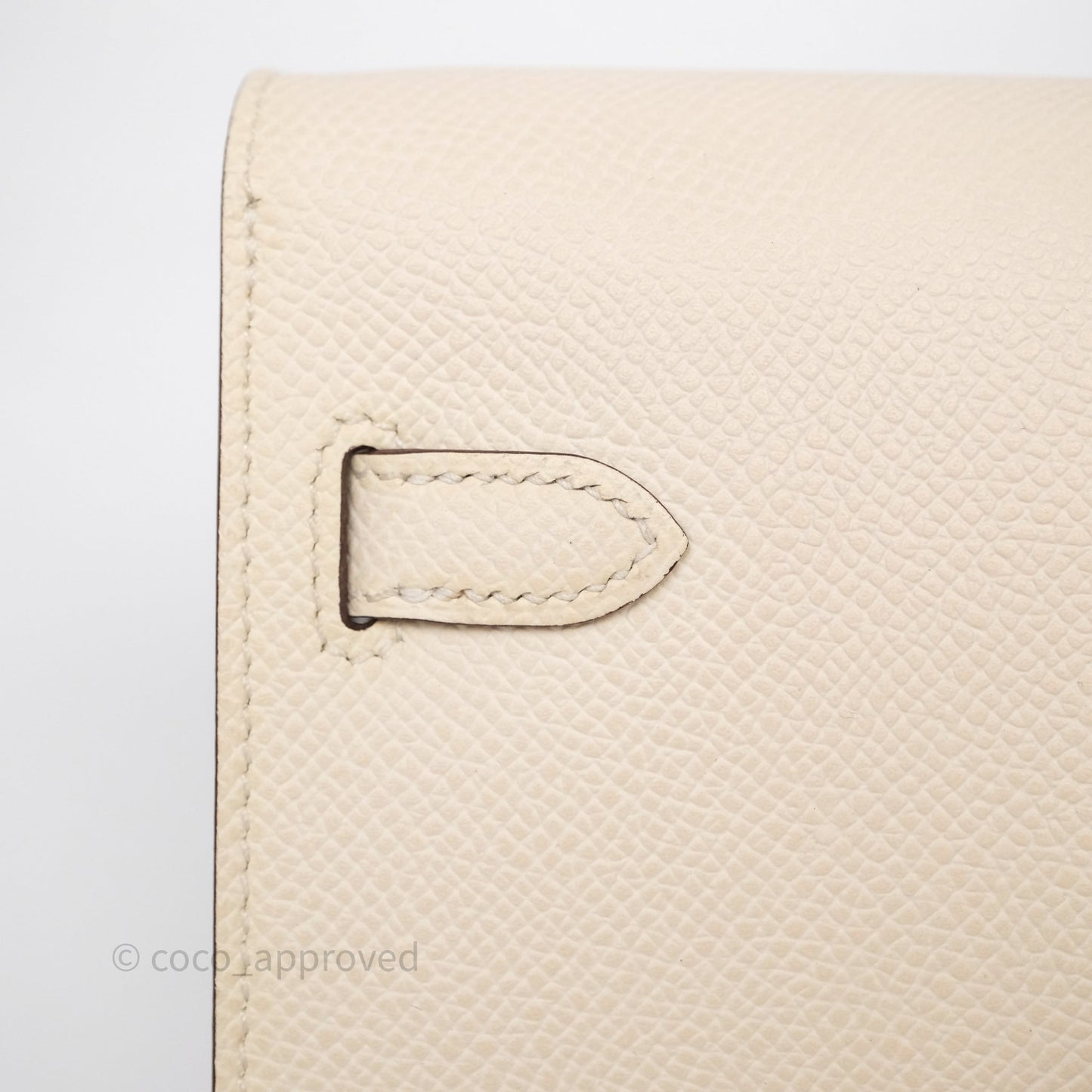 Hermès Kelly To Go Wallet Nata I2/ Jaune Poussin 1Z Epsom Gold Hardware