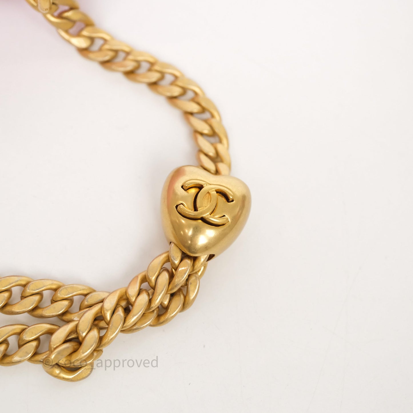 Chanel Heart Crush Mini Flap Bag Pink Caviar Aged Gold Hardware