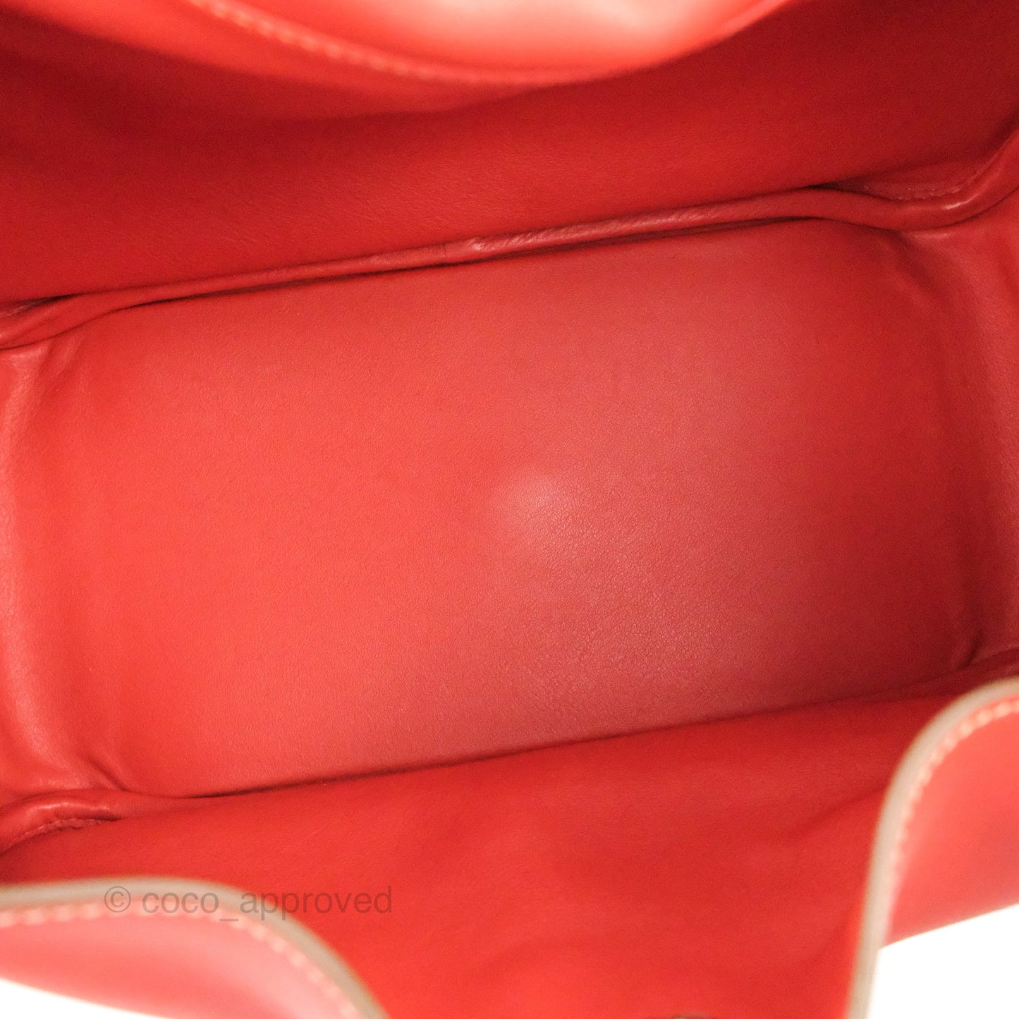 Hermès Lindy 30 Sanguine 9M Swift Palladium Hardware