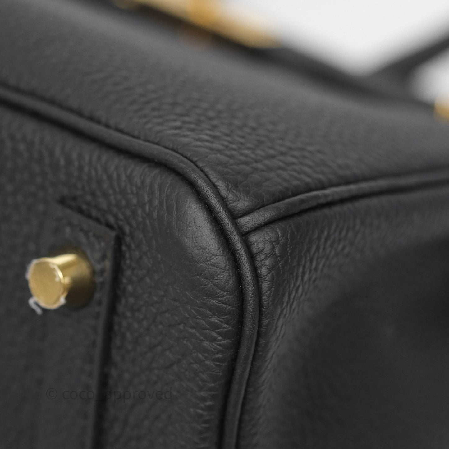 Hermès 3 In 1 Birkin 30 Retourne Black Noir 89 Togo Gold Hardware