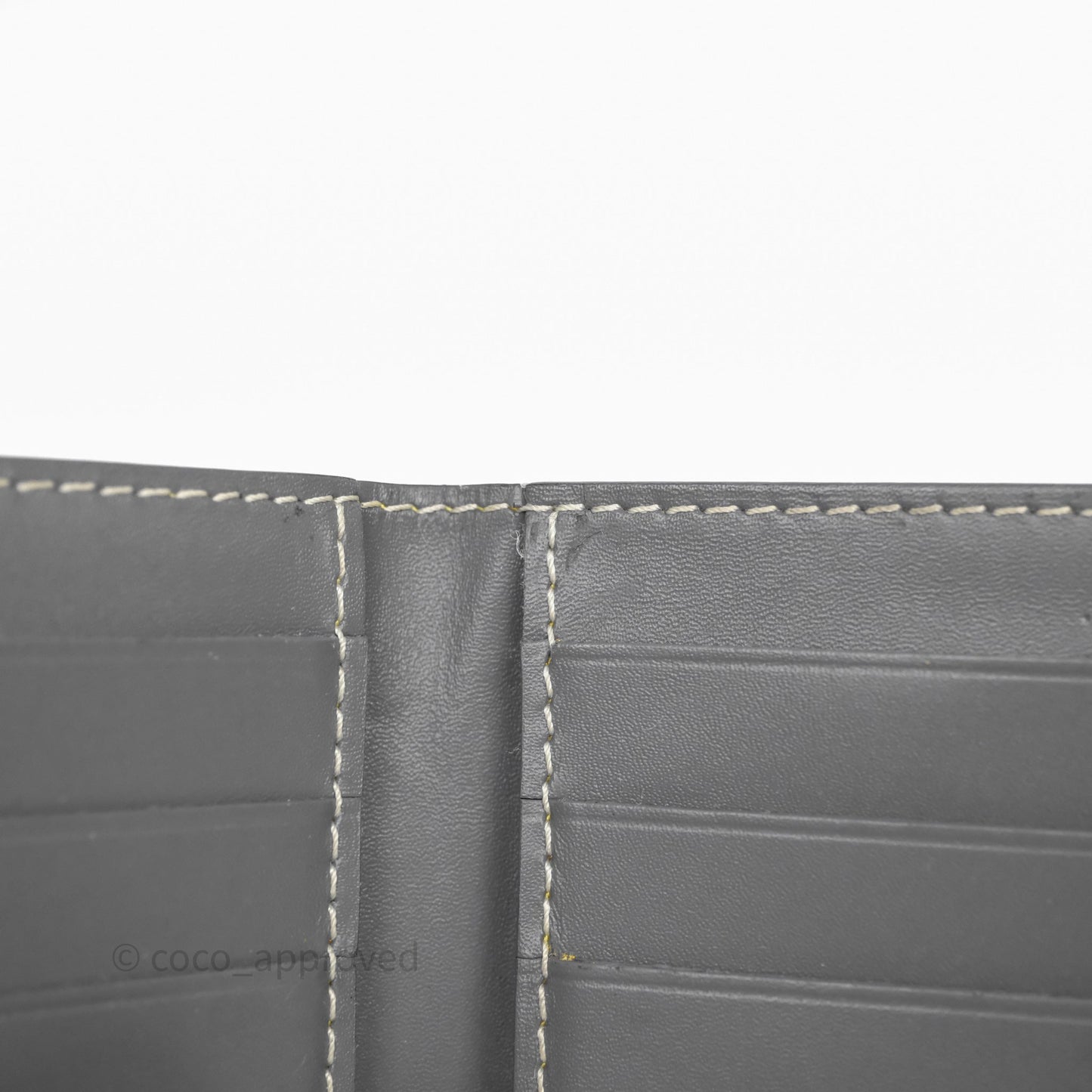 Goyard Saint Pierre Card Wallet Grey Goyardine