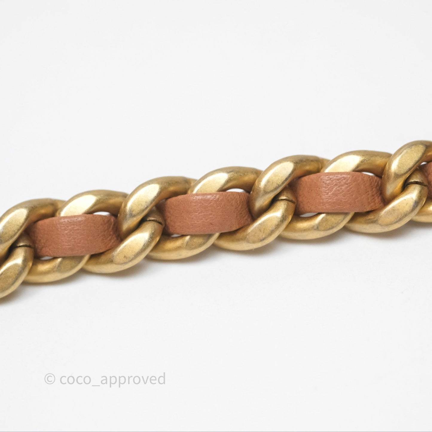 Chanel 19 Wallet on Chain WOC Dark Beige Caramel Lambskin Mixed Hardware