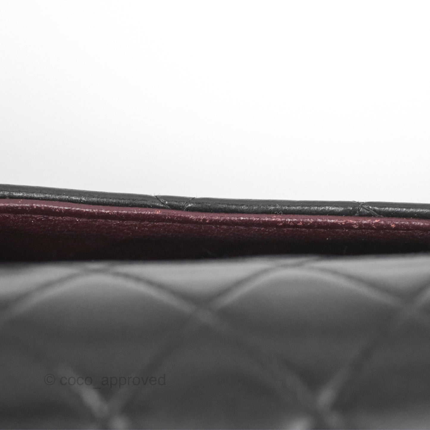 Chanel Vintage Small Classic Flap Black Lambskin Silver Hardware