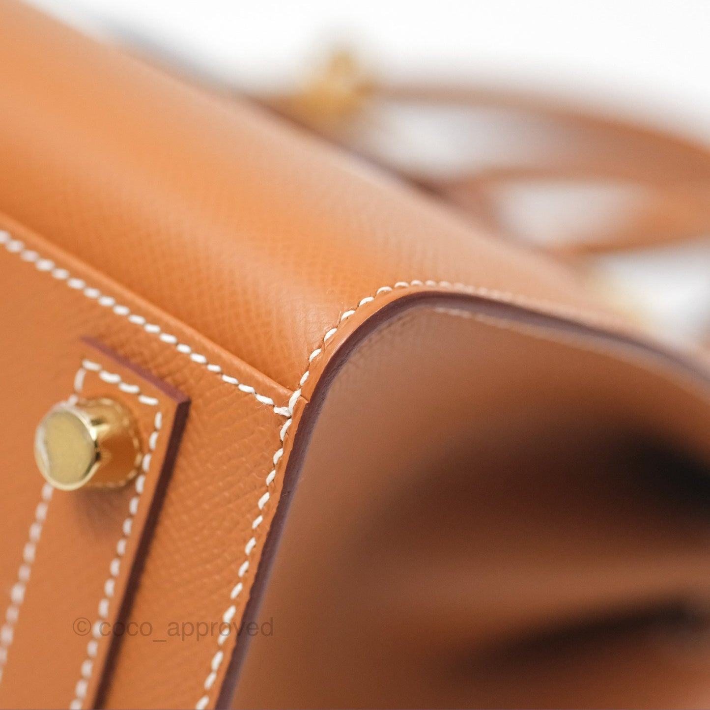 Hermes Birkin 25 Sellier Gold Epsom Gold Hardware