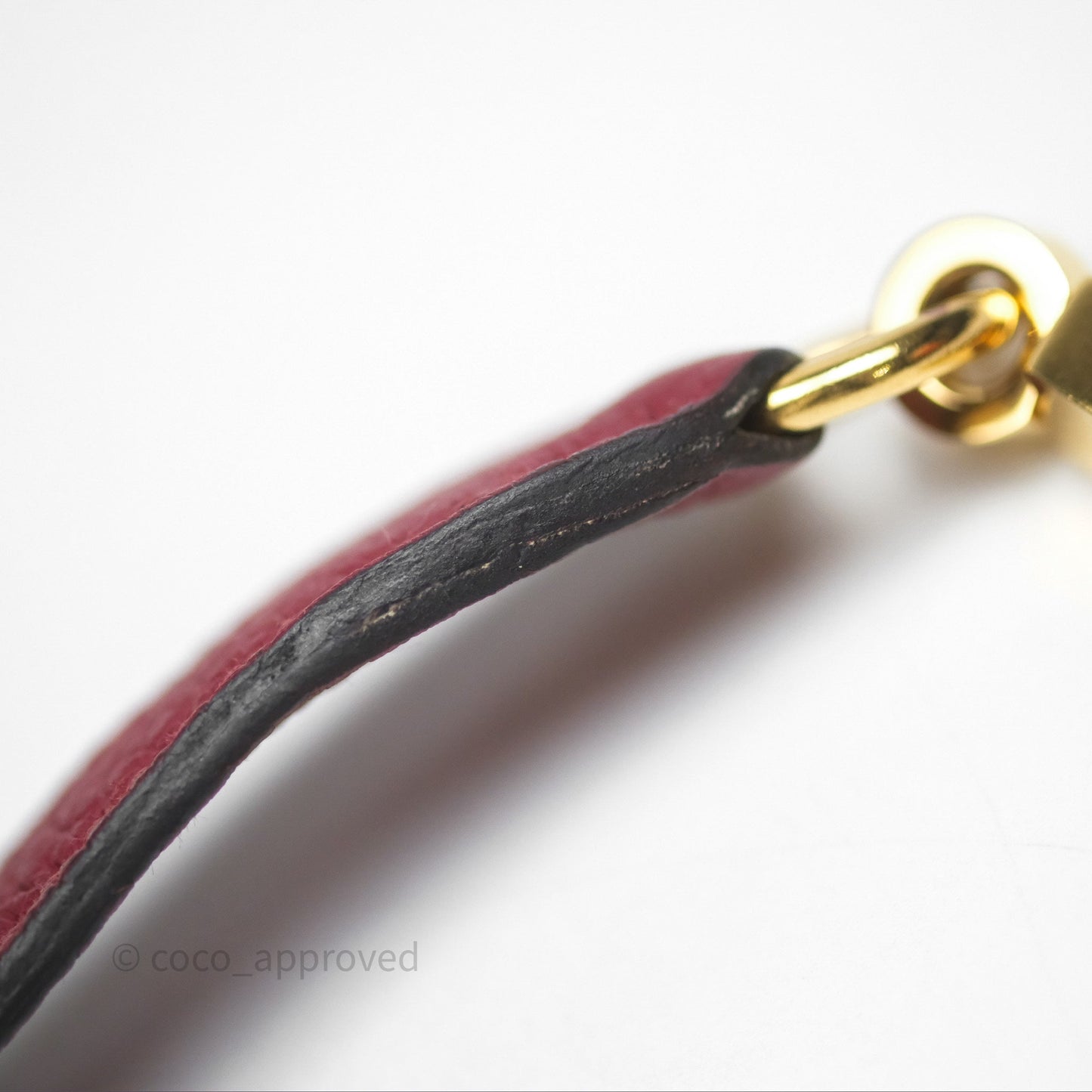 Hermès Kelly 32 Retourne Rouge Grenat K1 Togo Gold Hardware