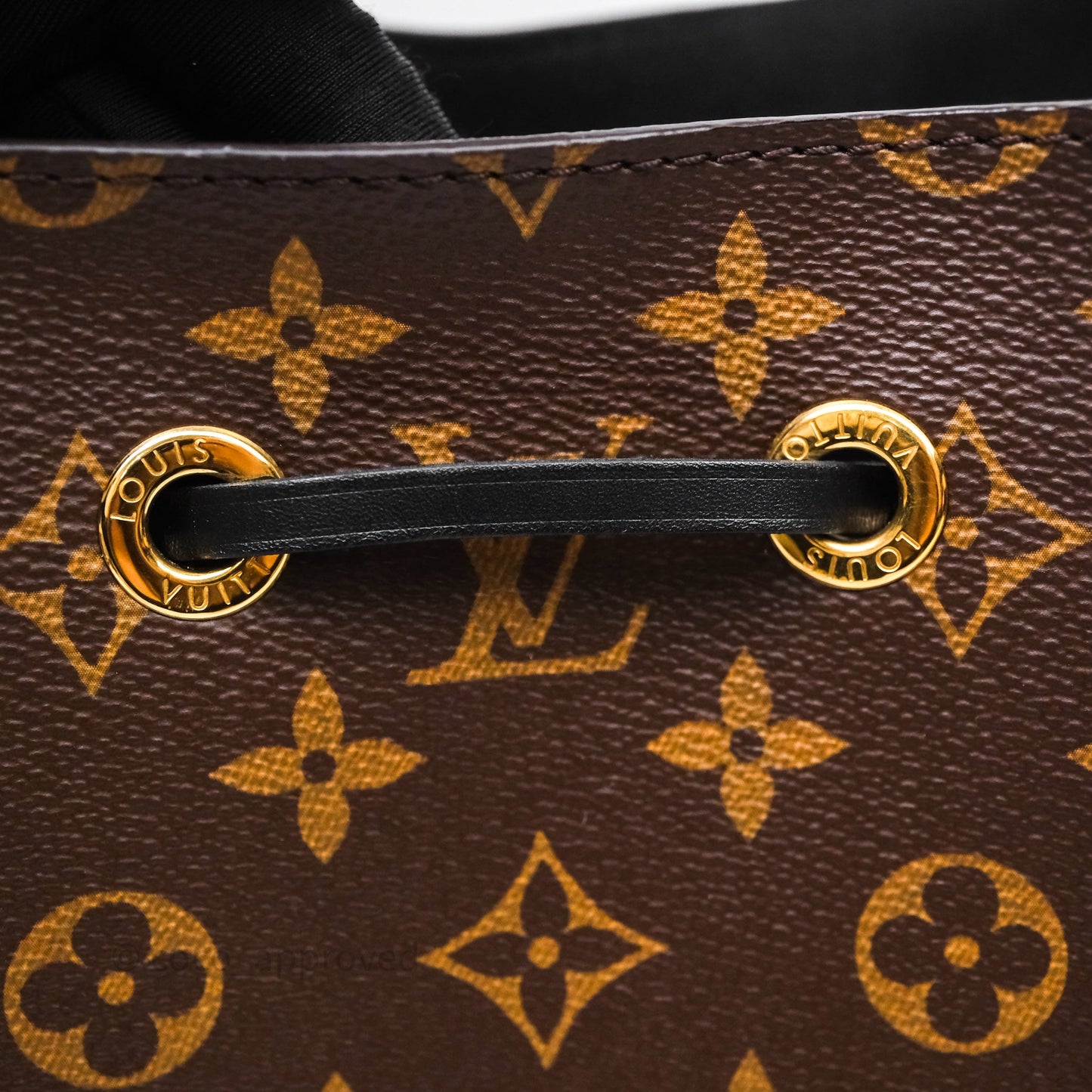 Louis Vuitton NéoNoé MM Black Monogram Canvas