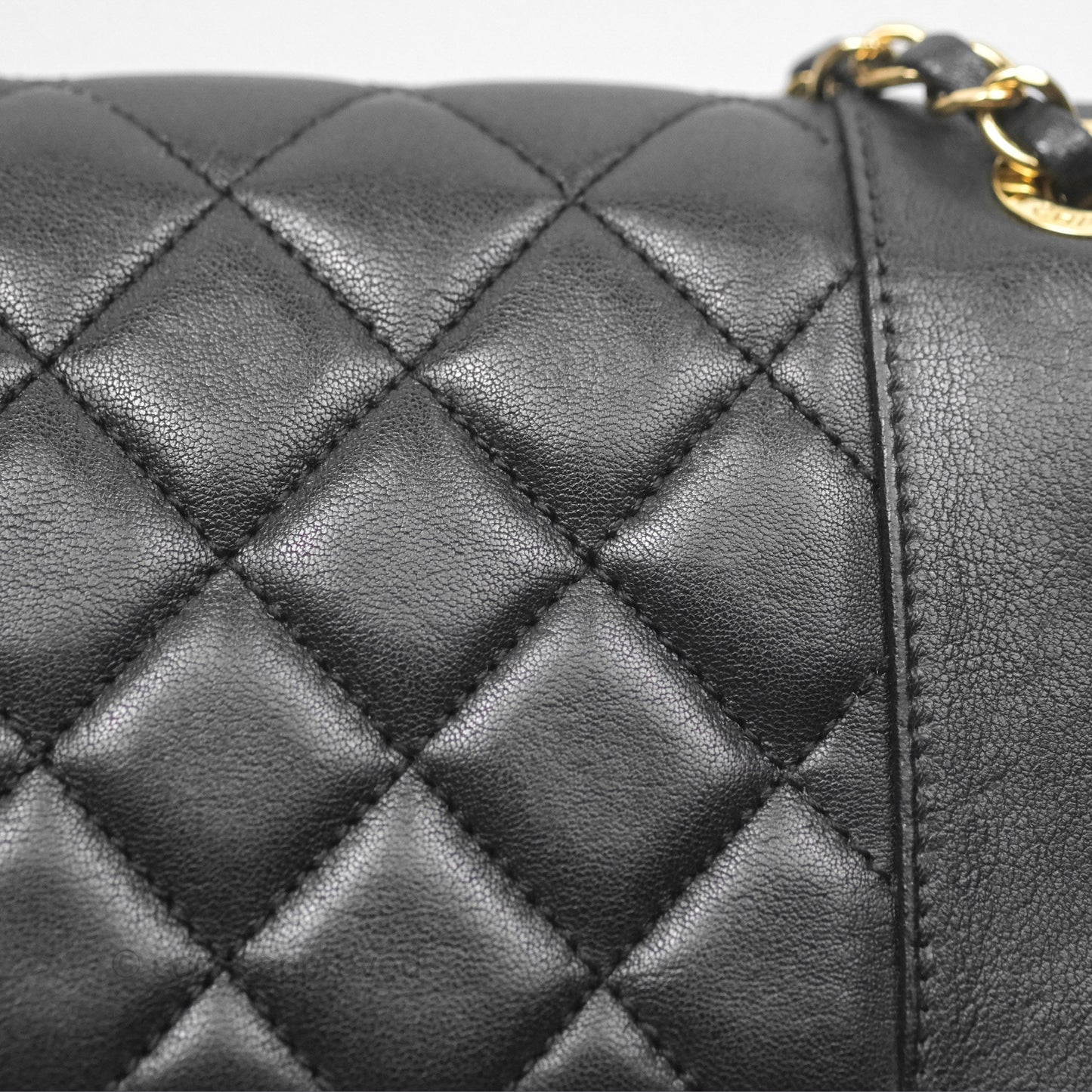 Chanel Mademoiselle Flap Bag Black Calfskin Gold Hardware