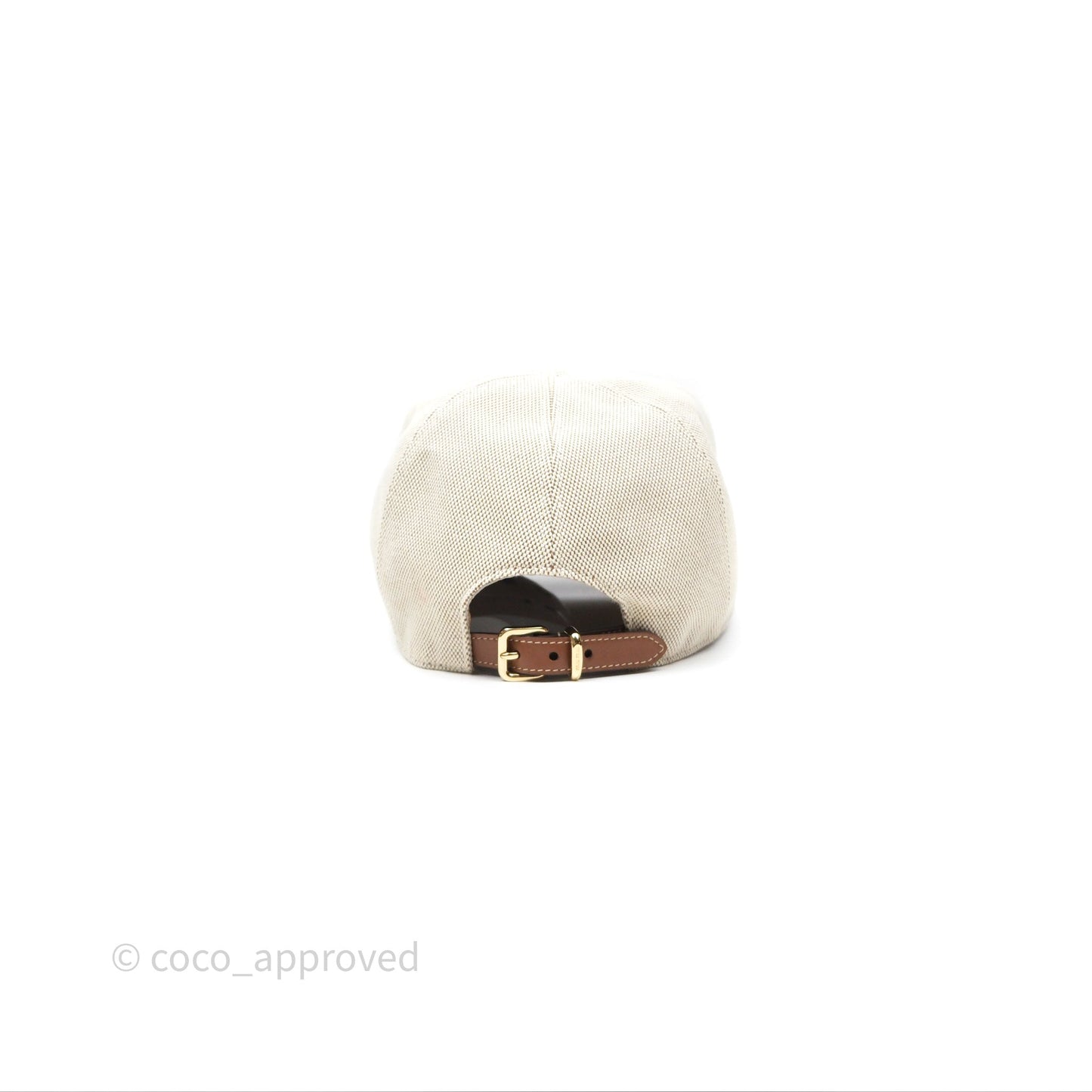 Miu Miu Baseball Hat Canvas Beige/ Brandy