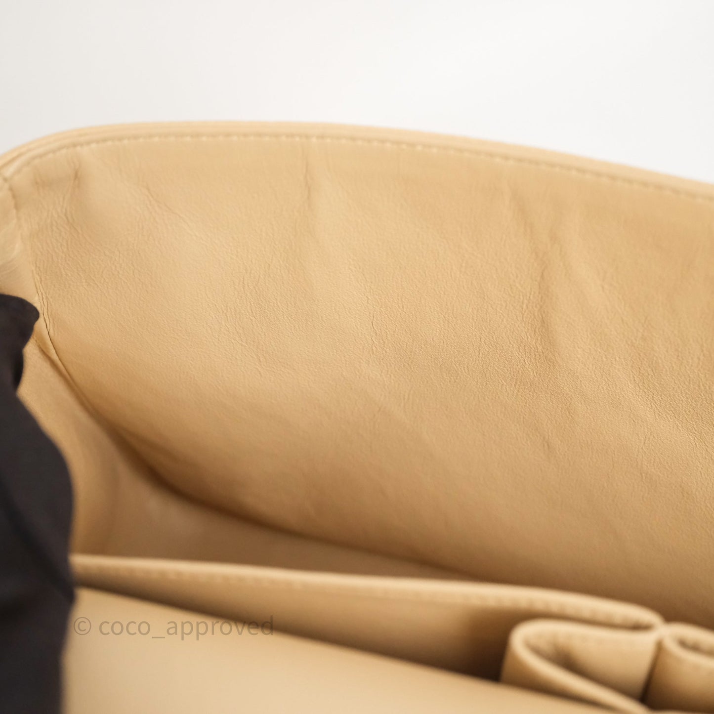 Chanel Jumbo Double Flap Beige Caviar Gold Hardware⁣⁣