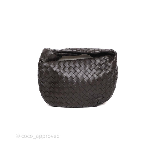 Bottega Veneta Teen Jodie Brown Intrecciato Lambskin