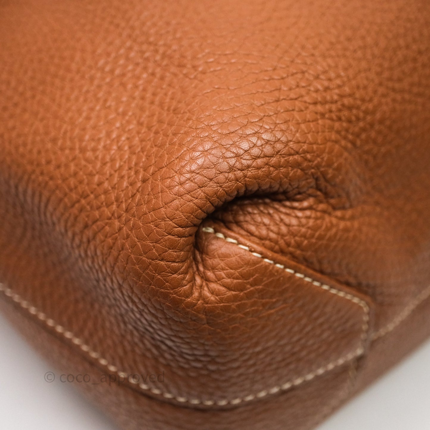 Hermès Double Sens Tote 36 Gold/Navy Clemence