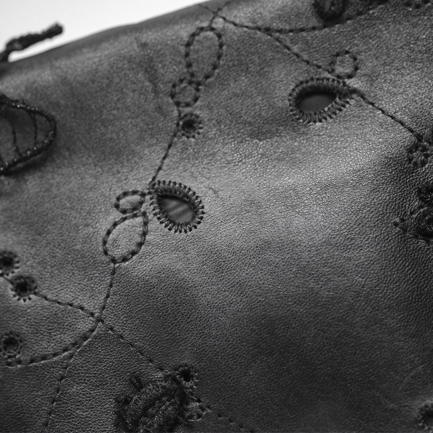 Chanel Embroidered Butterfly Flap Black Lambskin Ruthenium Hardware