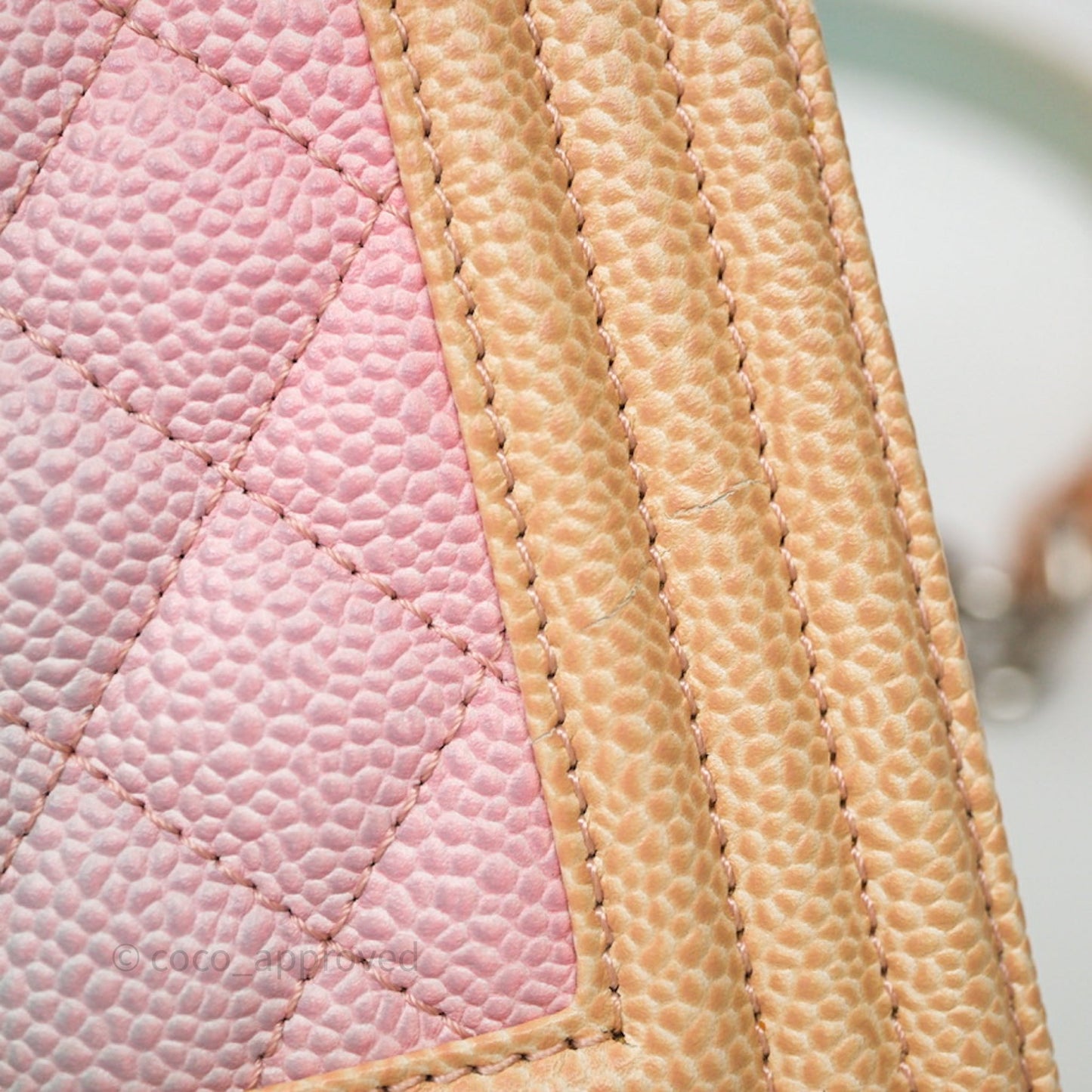 Chanel Medium Boy Quilted Rainbow Caviar Silver Hardware