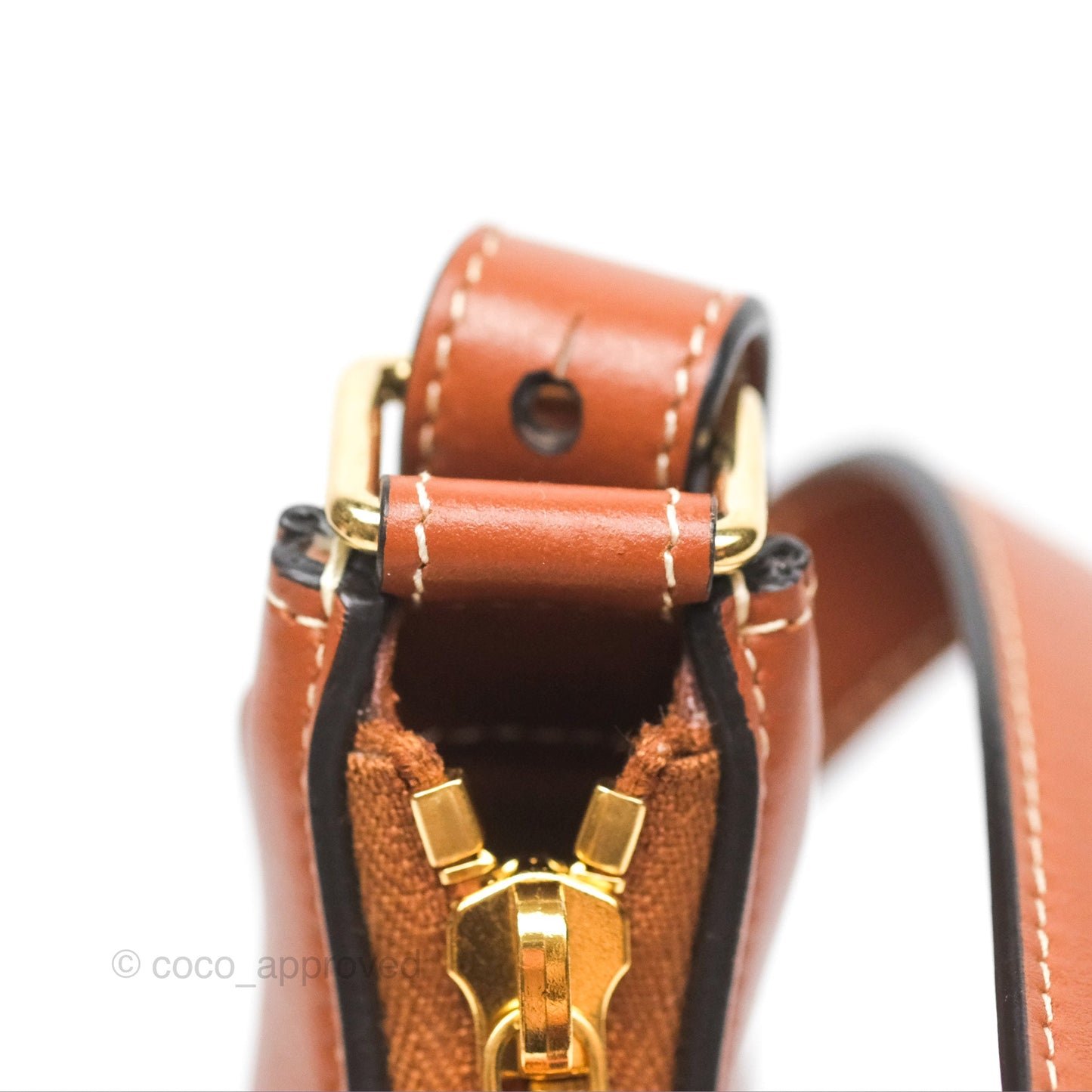 Celine Ava Bag In Smooth Calfskin Tan