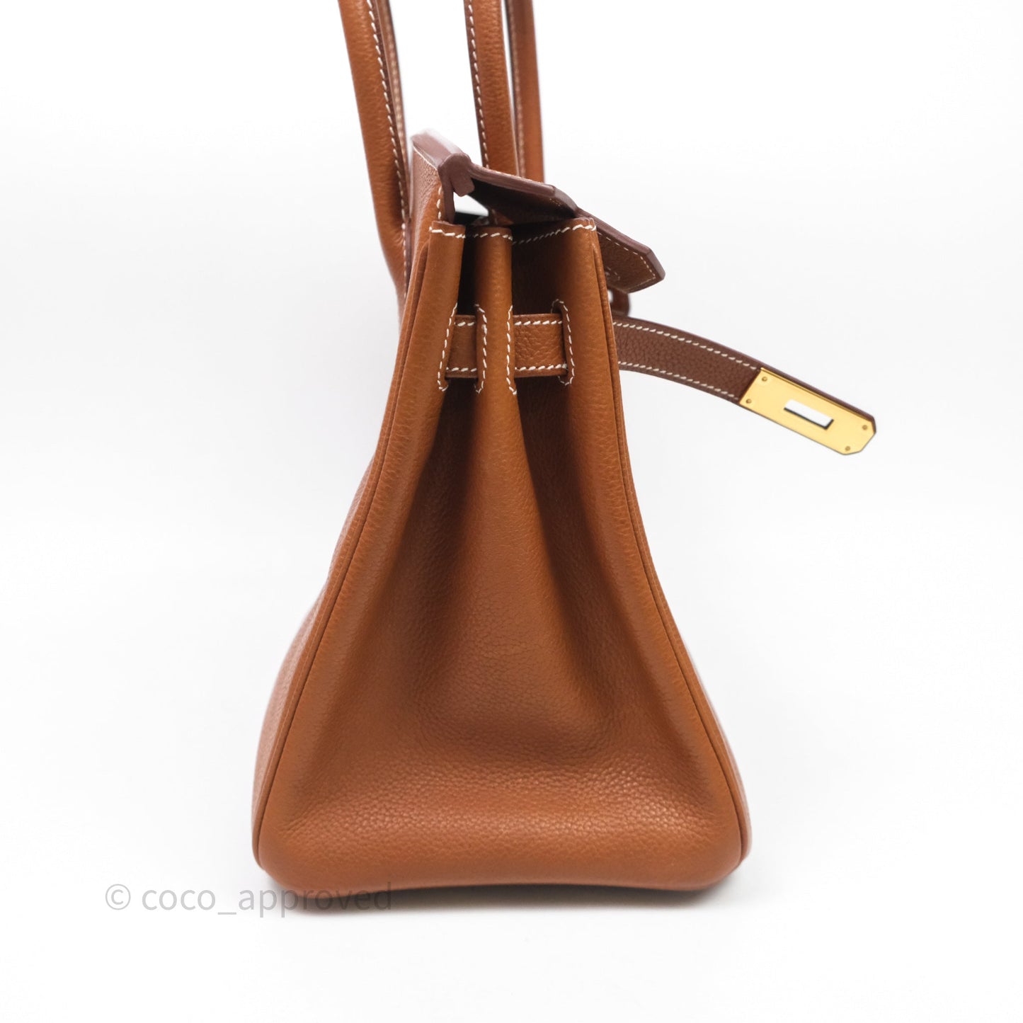 Hermes Birkin 30 Barenia Fauve Gold Hardware