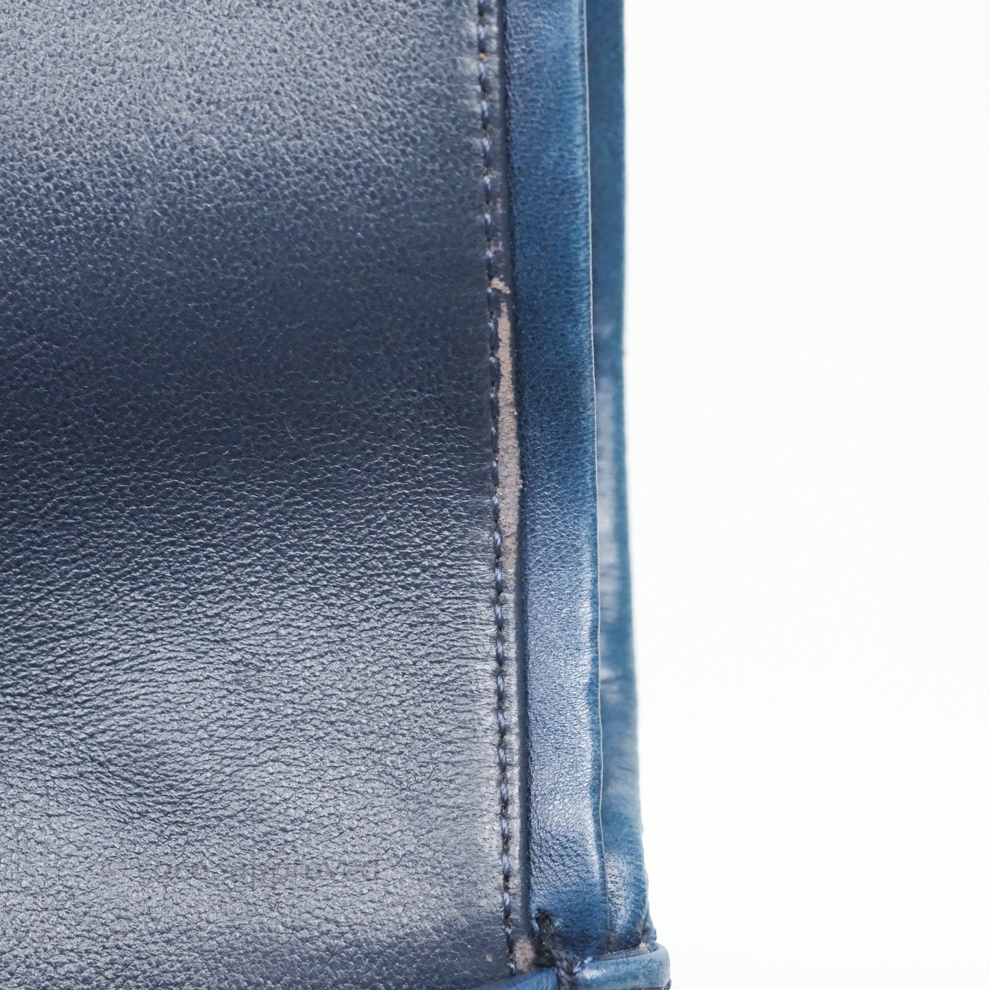 Chanel Reissue 227 Quilted Navy Lambskin Ruthenium Hardware