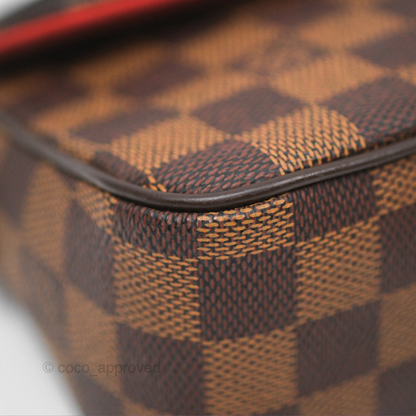 Louis Vuitton Damier Decorator Ebene Shoulder Bag