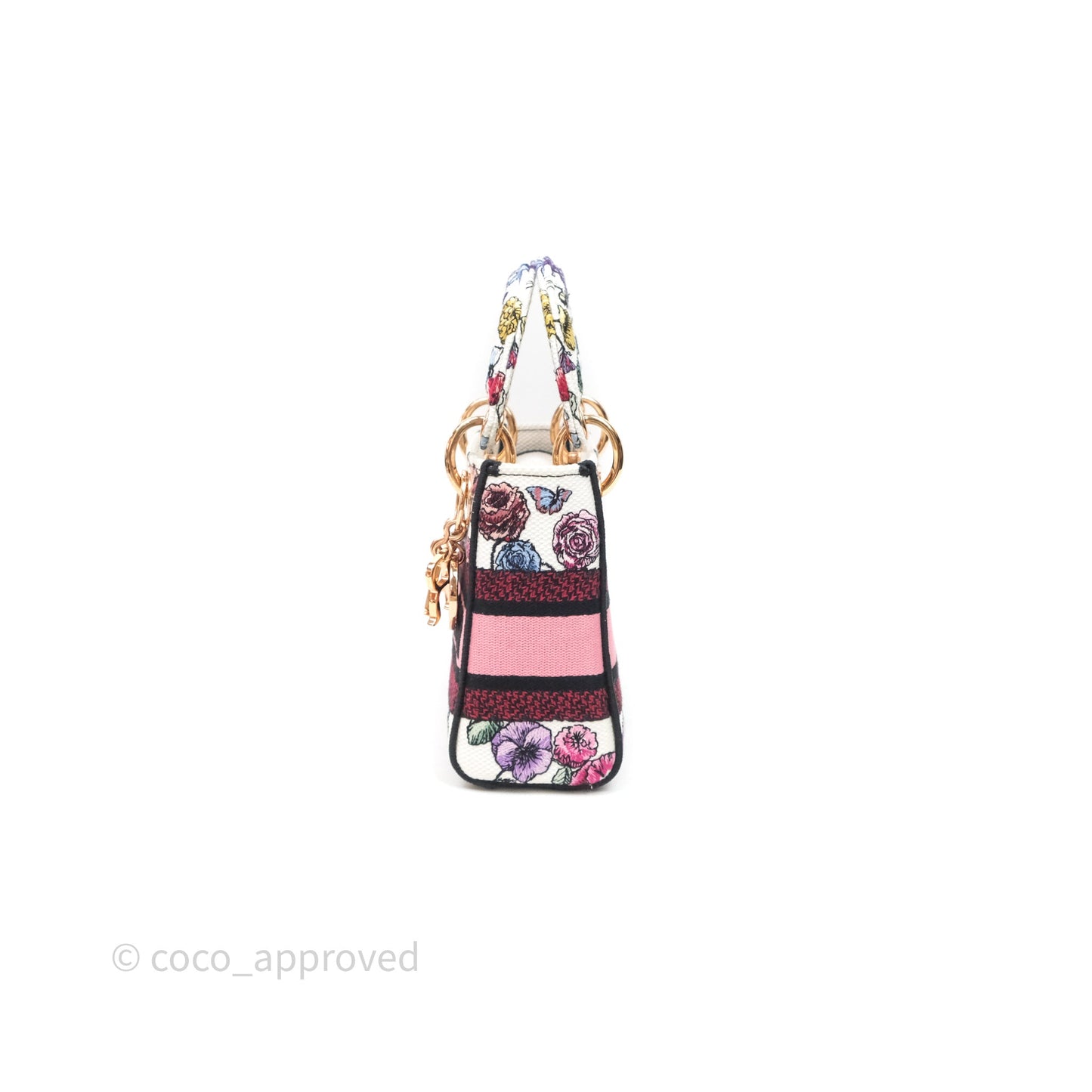 Christian Dior Mini Lady D-Lite Bag Florilegio Embroidered