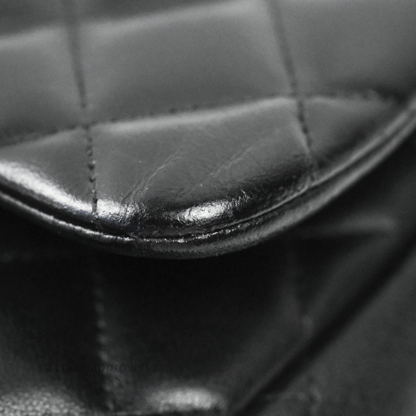 Chanel Jumbo Double Flap Black Lambskin Silver Hardware⁣⁣