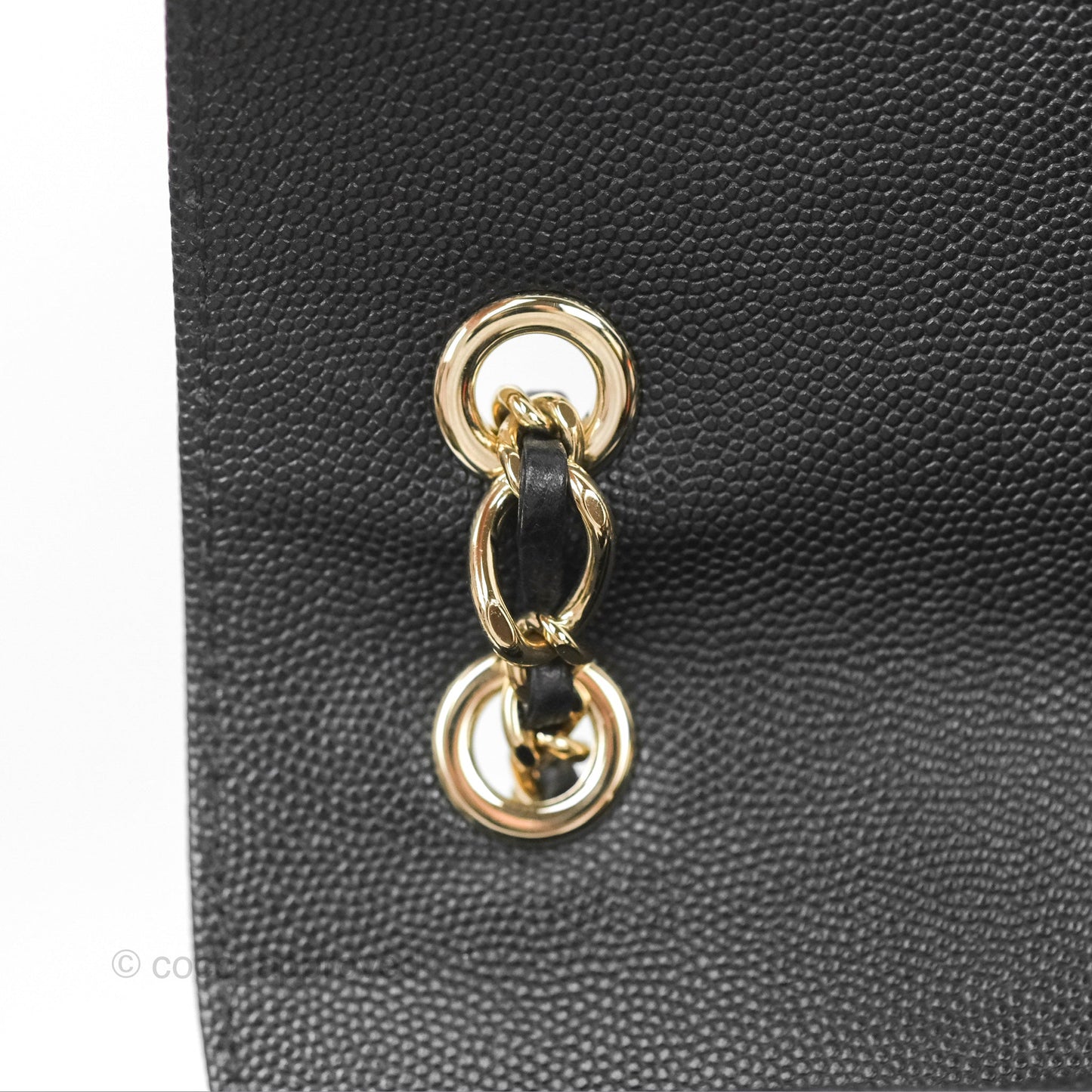 Chanel Quilted Business Affinity Backpack Black Caviar Gold Hardware