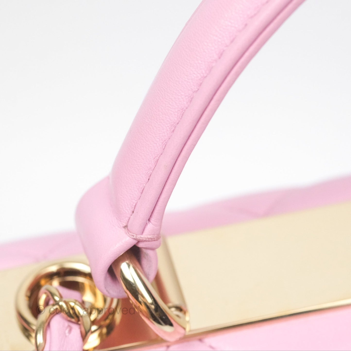 Chanel Medium Trendy CC Pink Lambskin Gold Hardware