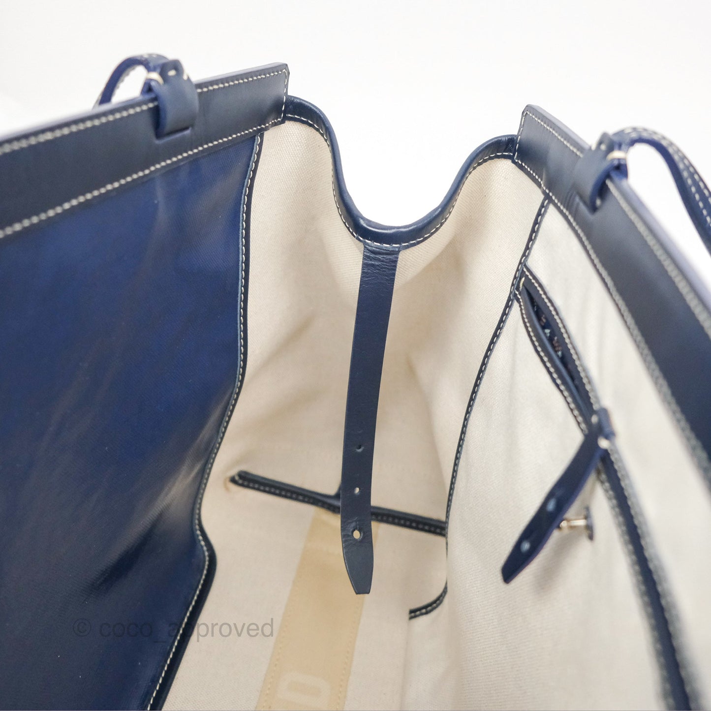 Goyard Goyardine Bellechasse PM Navy