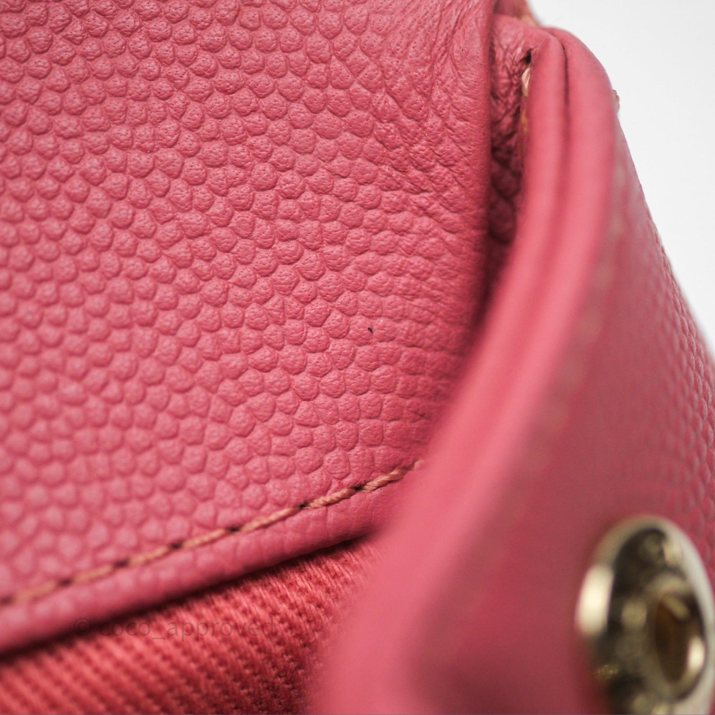 Chanel Quilted Medium Business Affinity Flap Rose Pink Caviar Gold Hardware