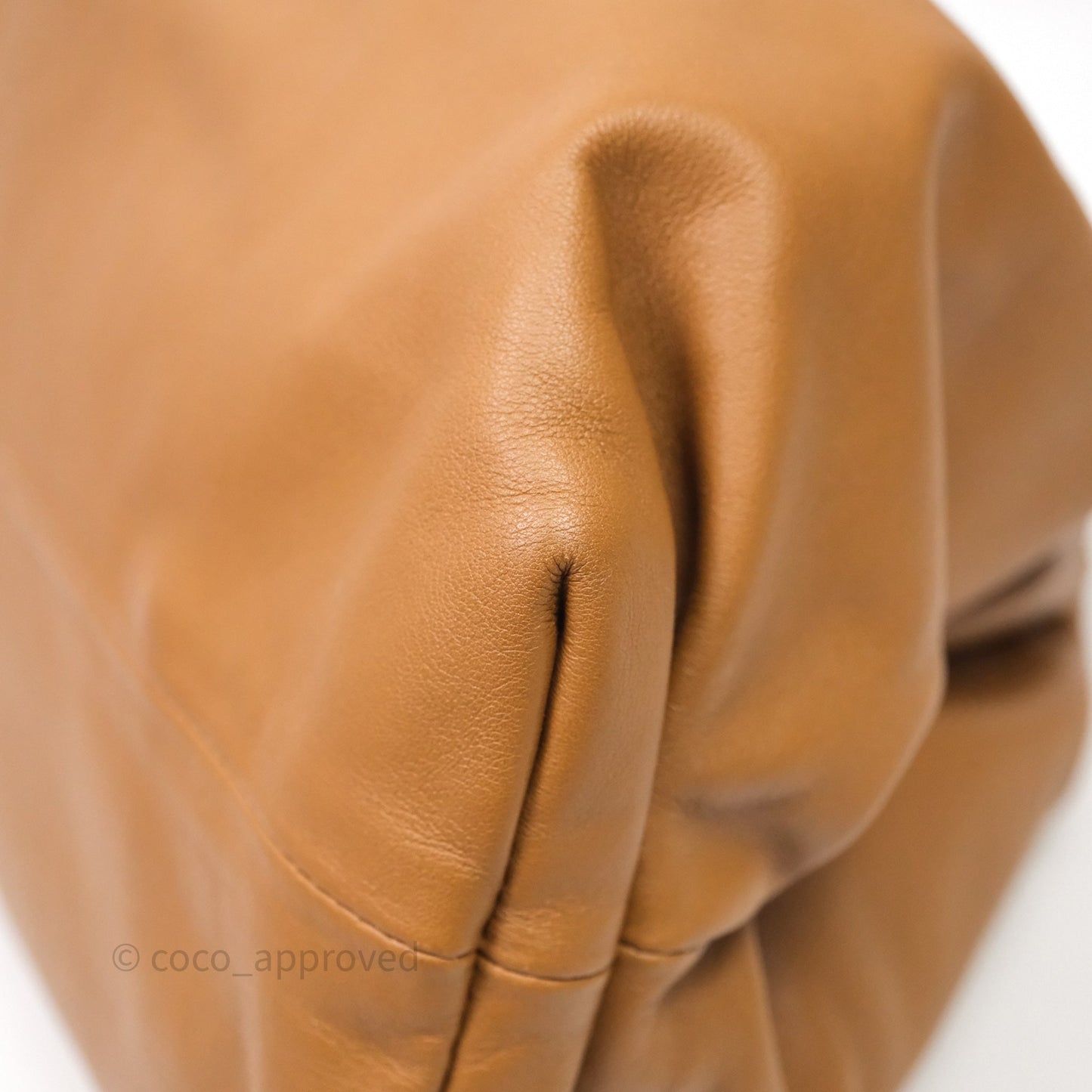 Bottega Veneta The Pouch Camel Butter Calfskin