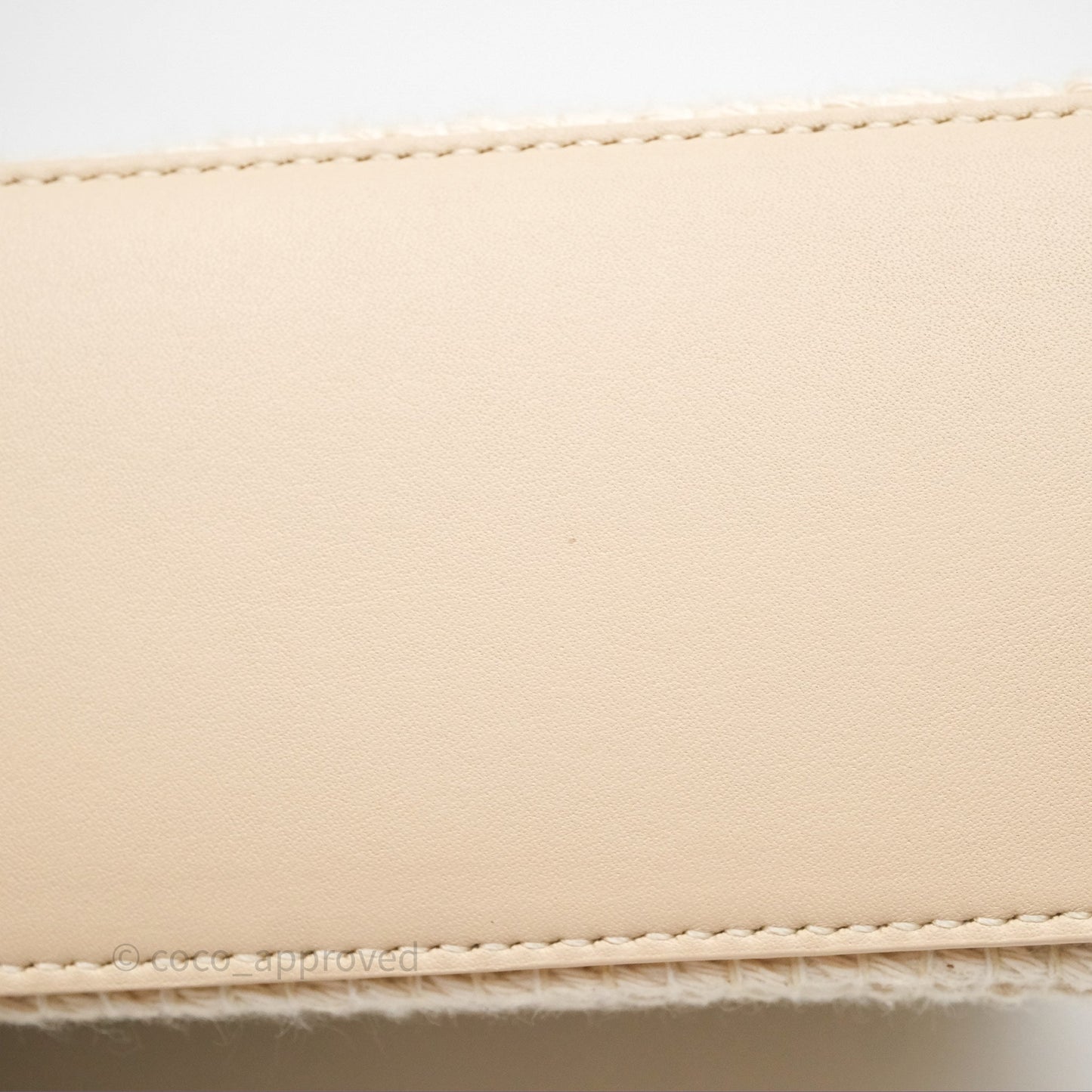 Loro Piana Extra Pocket L19 Beige Cotton-Linen Gold Hardware