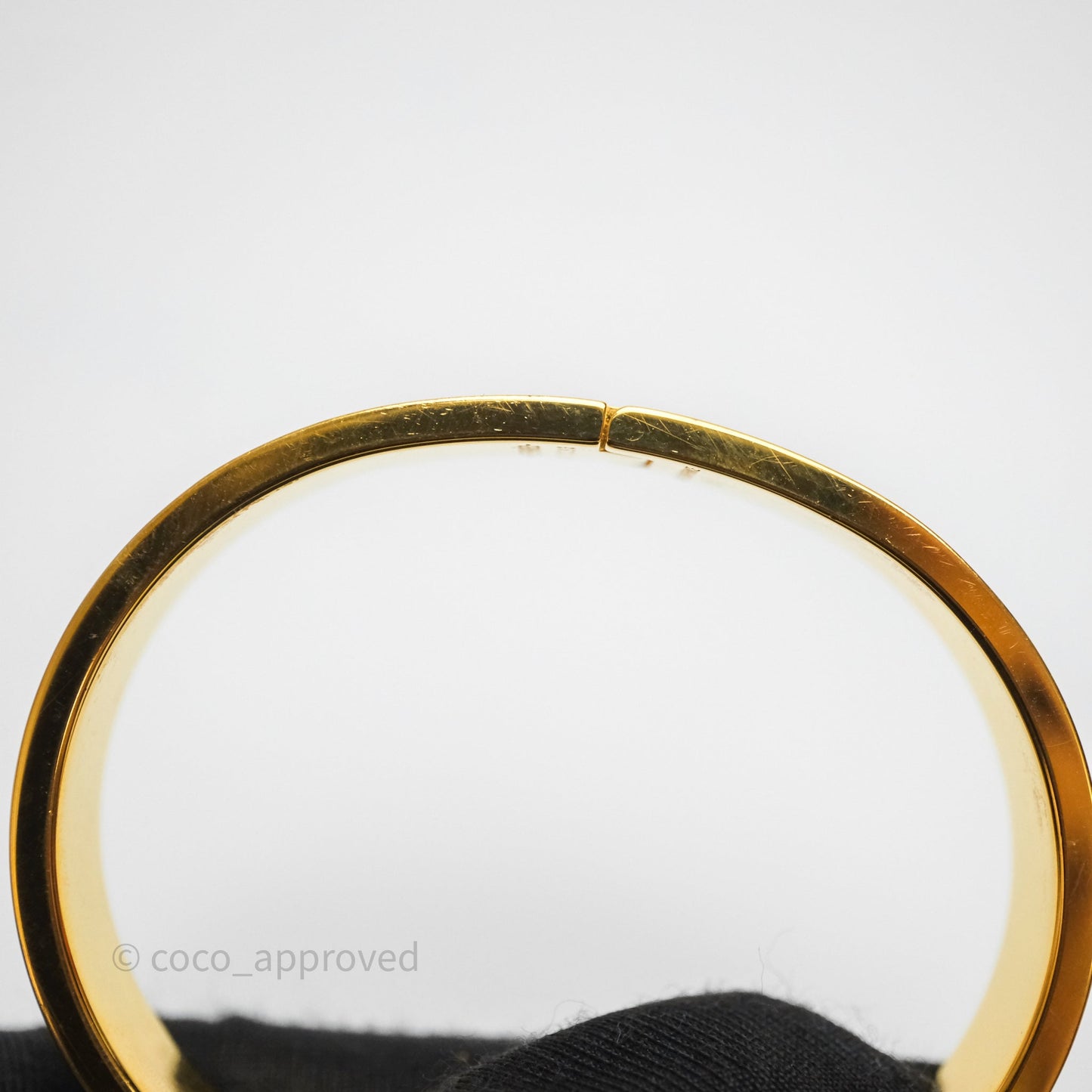 Hermès Clic H Bracelet Anémone Iris Gold Hardware