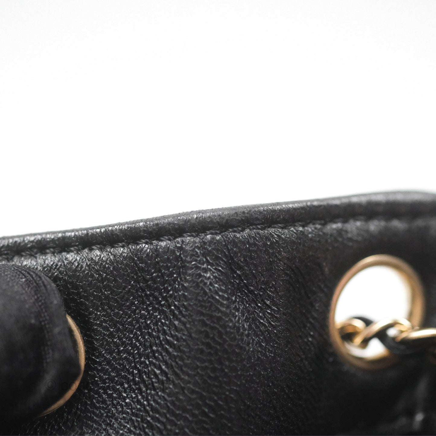 Chanel Quilted Small Duma Drawstring Backpack Black Lambskin
