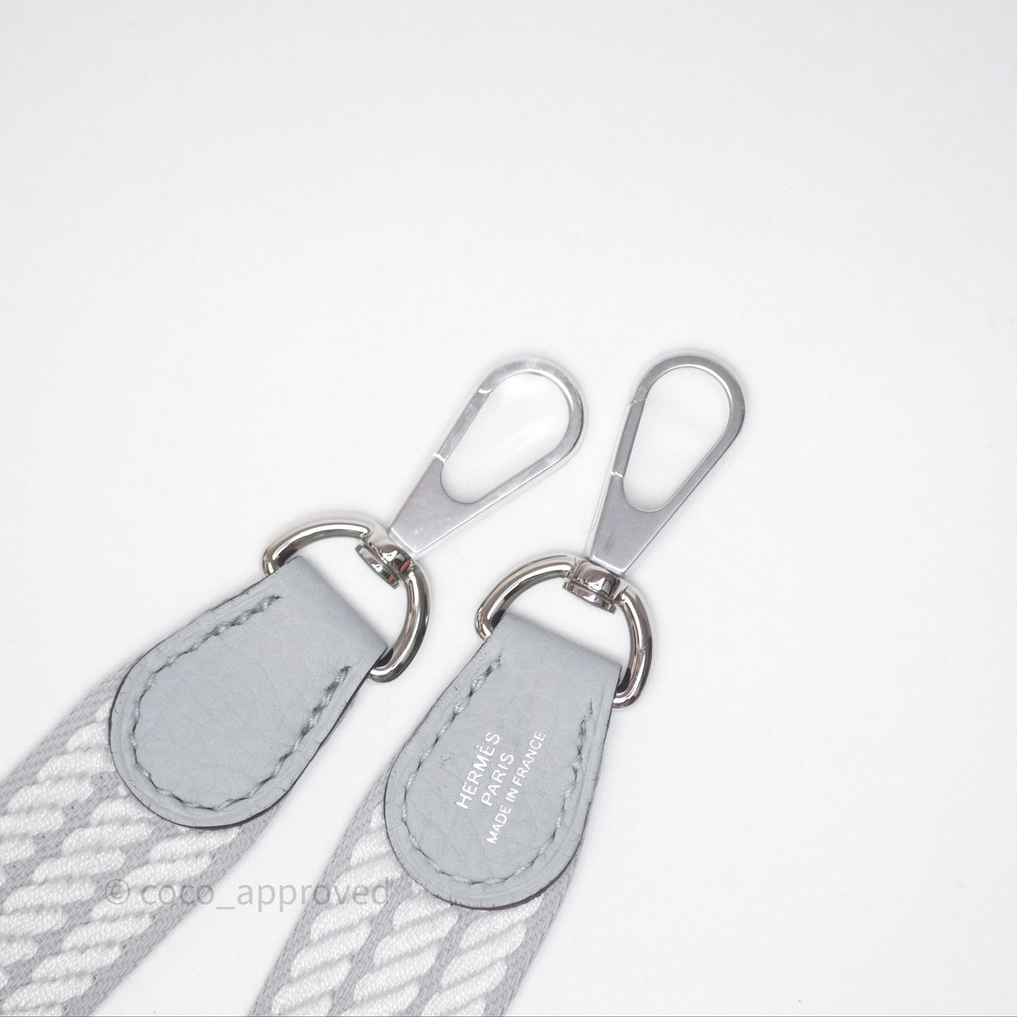 Hermès Mini Evelyne 16 Glacier 8U Clemence Palladium Hardware
