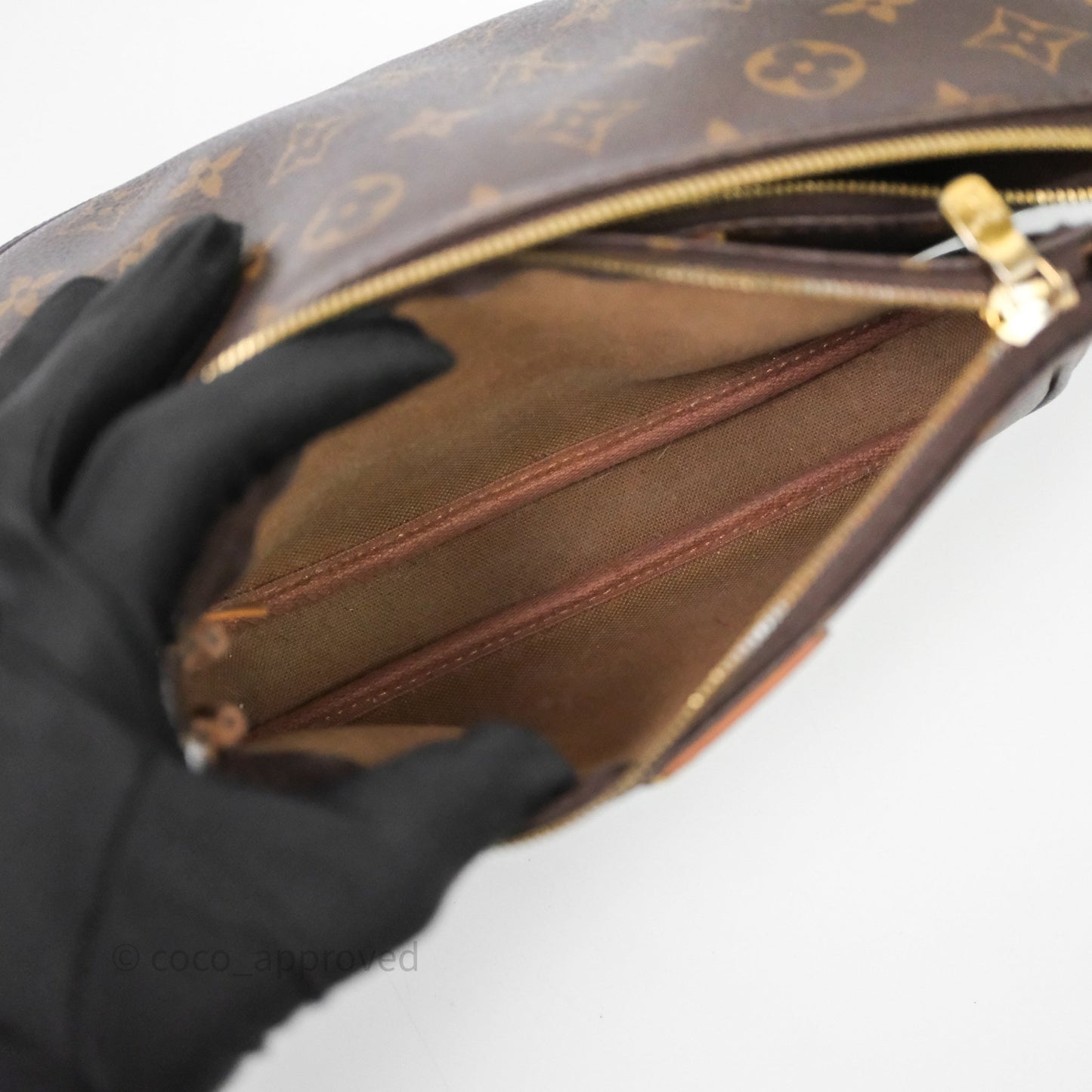 Louis Vuitton Multi Pochette Accessories Khaki Monogram Canvas